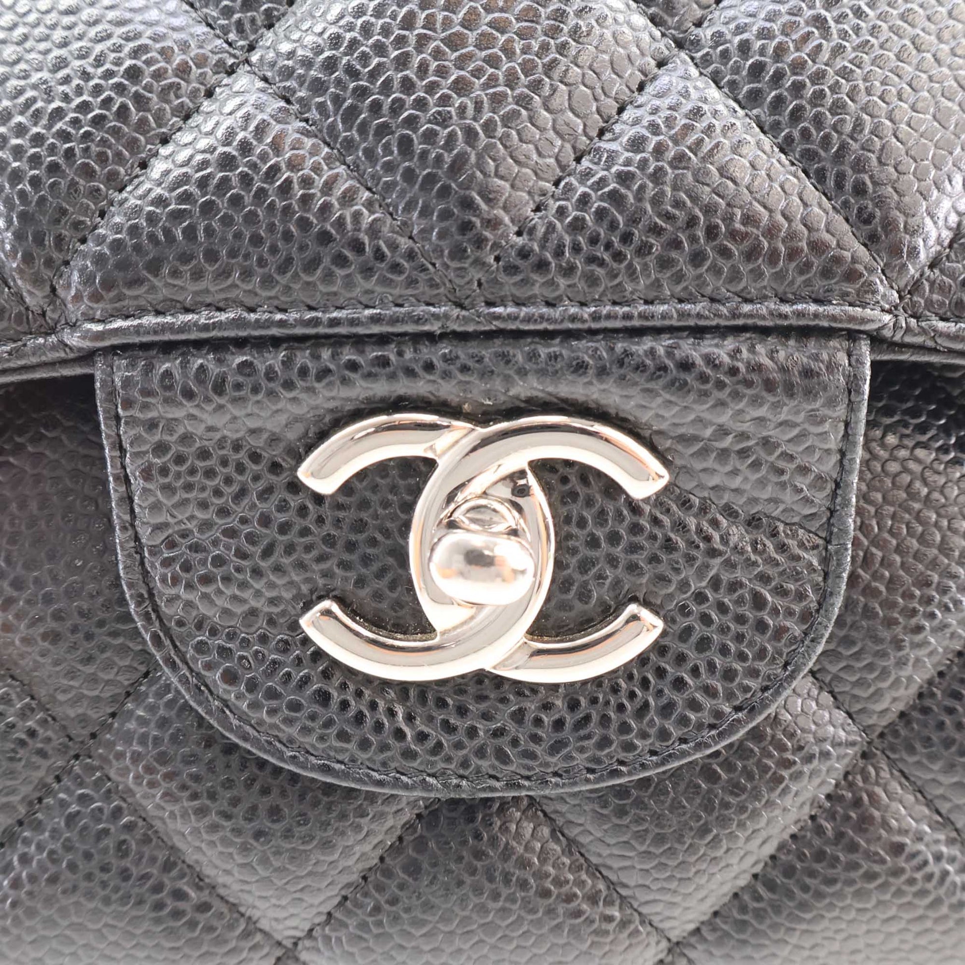 Chanel Jumbo Classic Caviar Double Flap