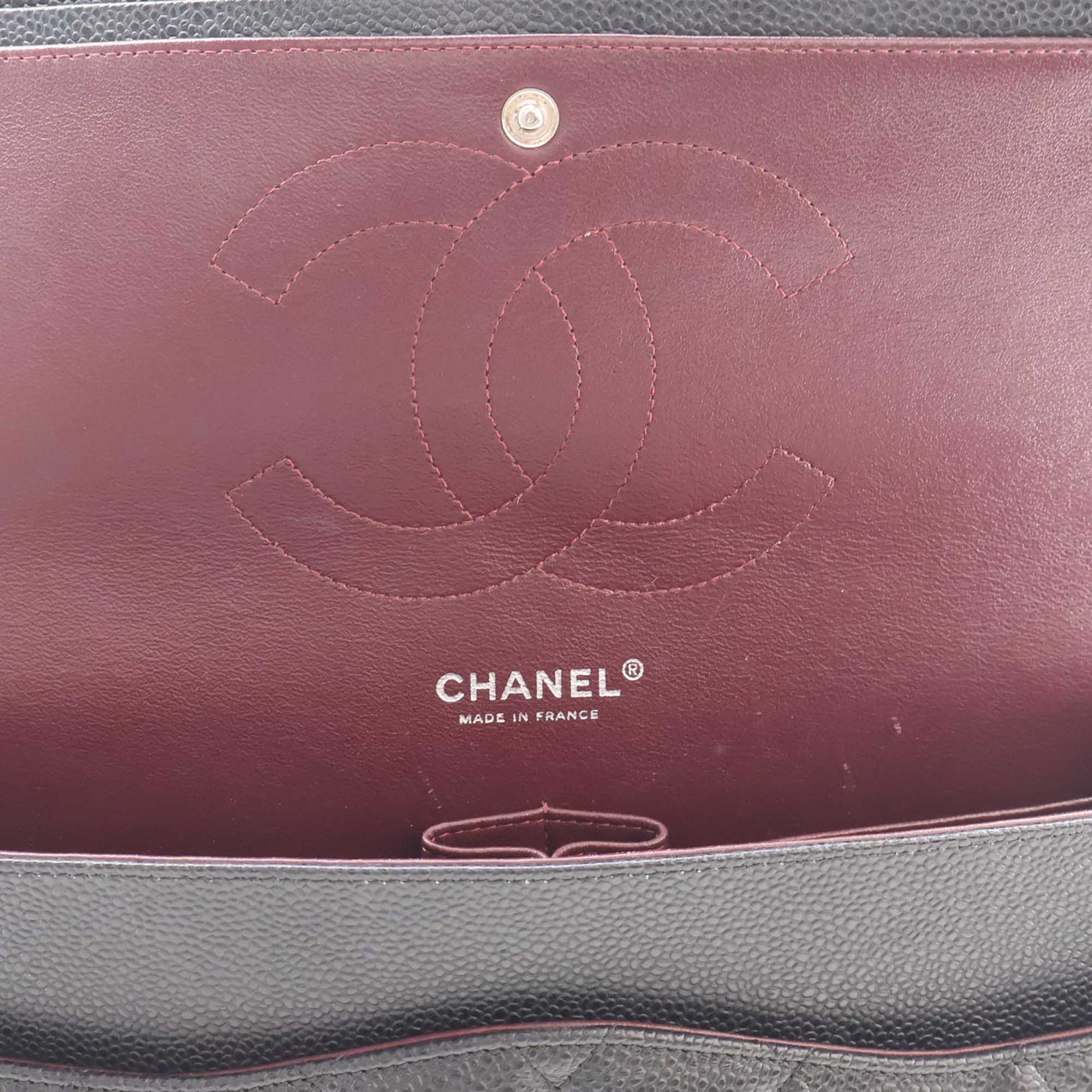 Chanel Jumbo Classic Caviar Double Flap