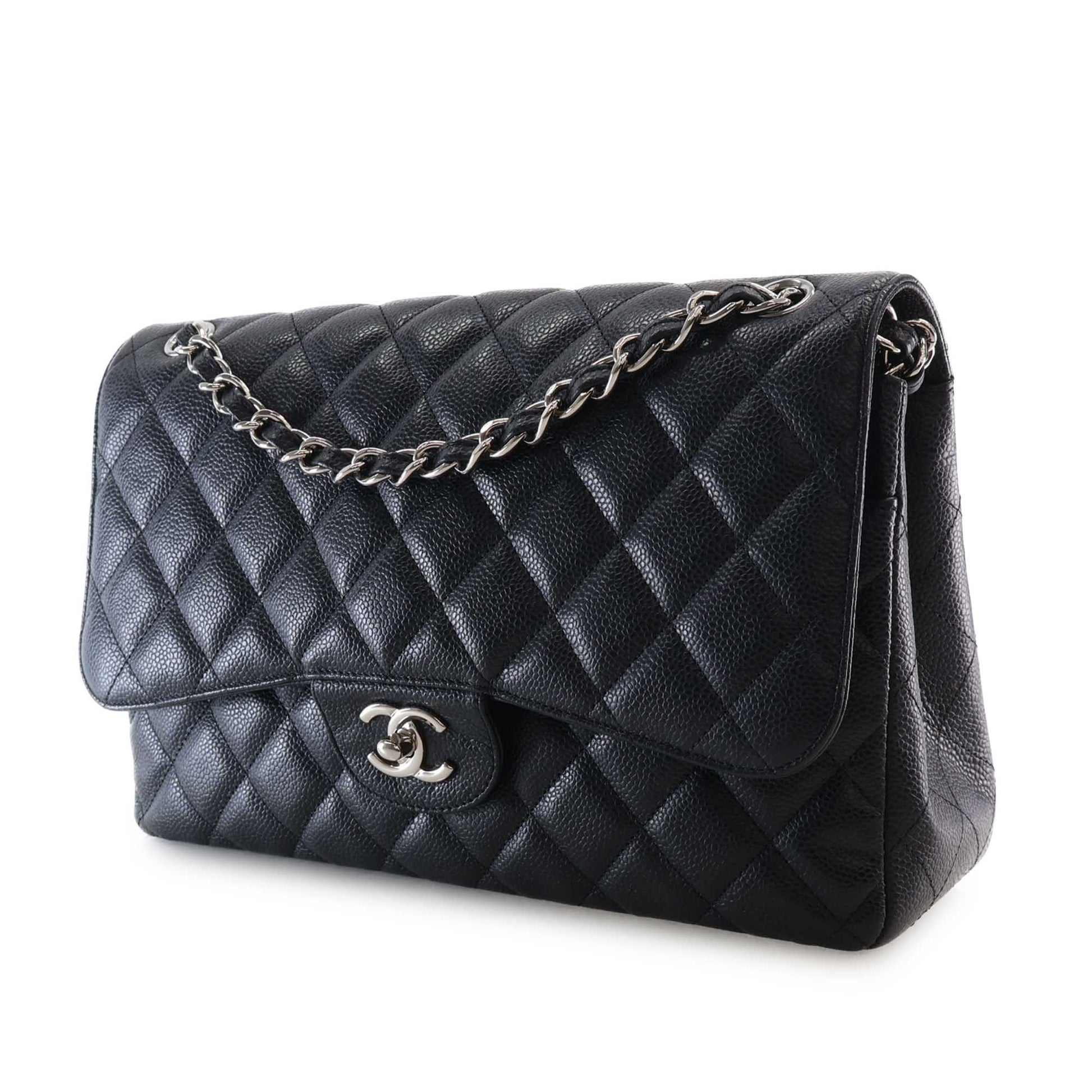 Chanel Jumbo Classic Caviar Double Flap