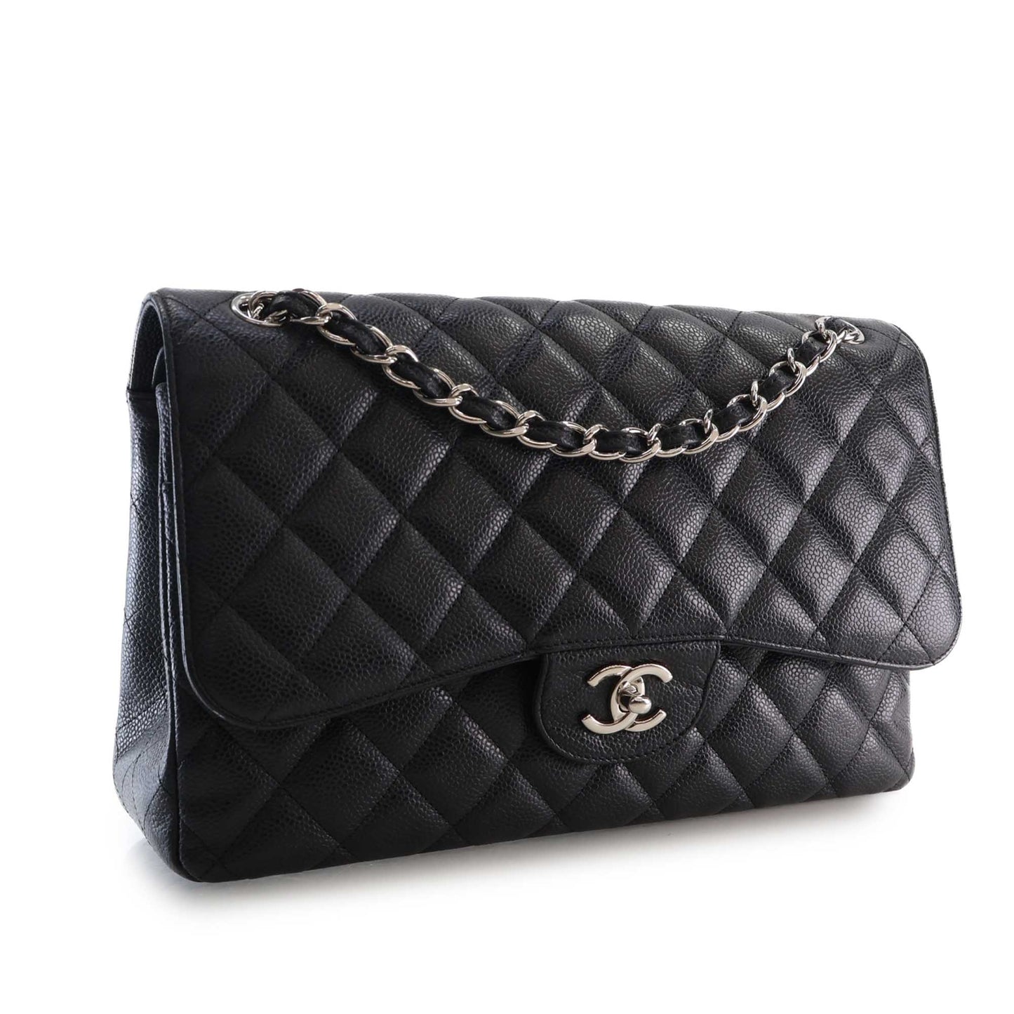 Chanel Jumbo Classic Caviar Double Flap