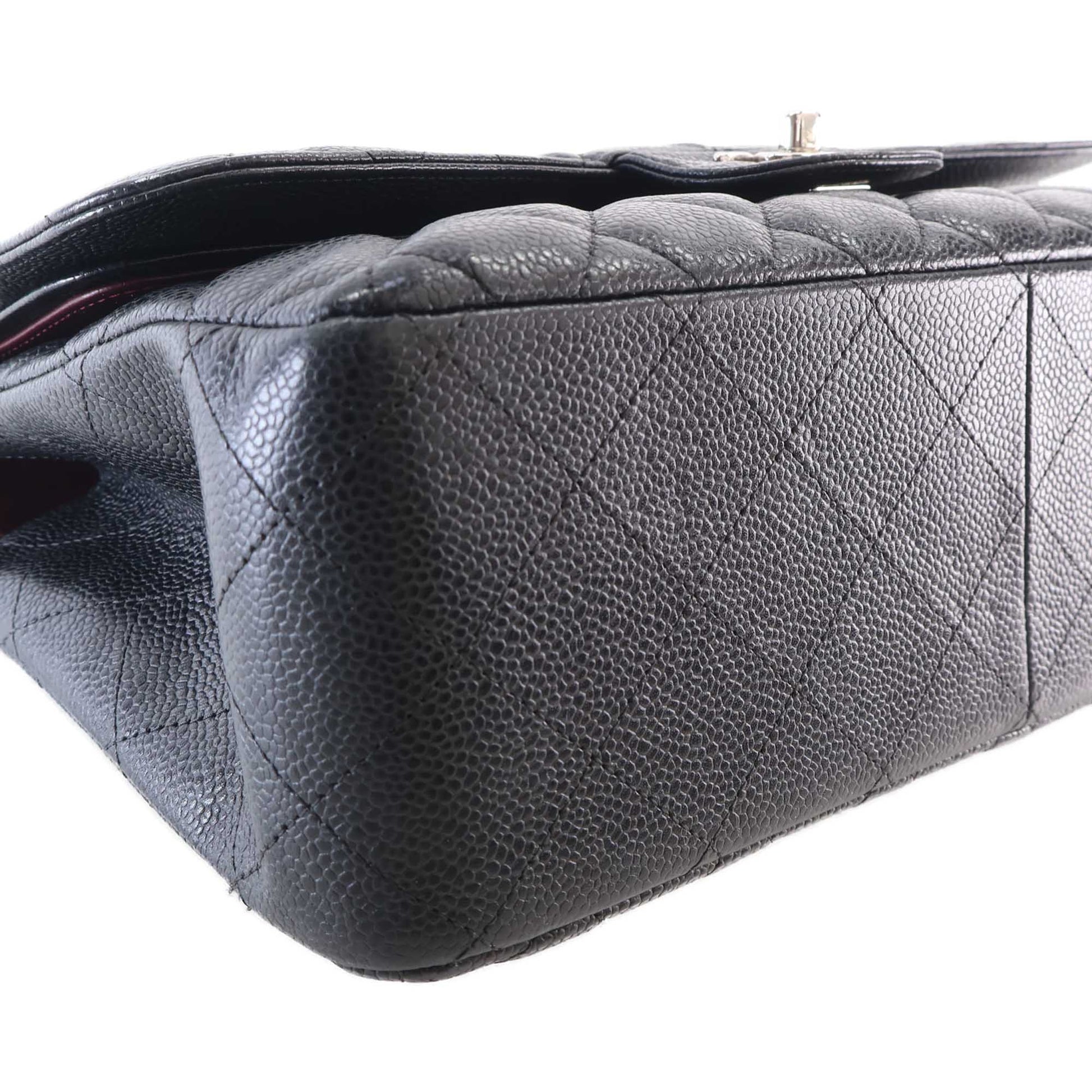 Chanel Jumbo Classic Caviar Double Flap