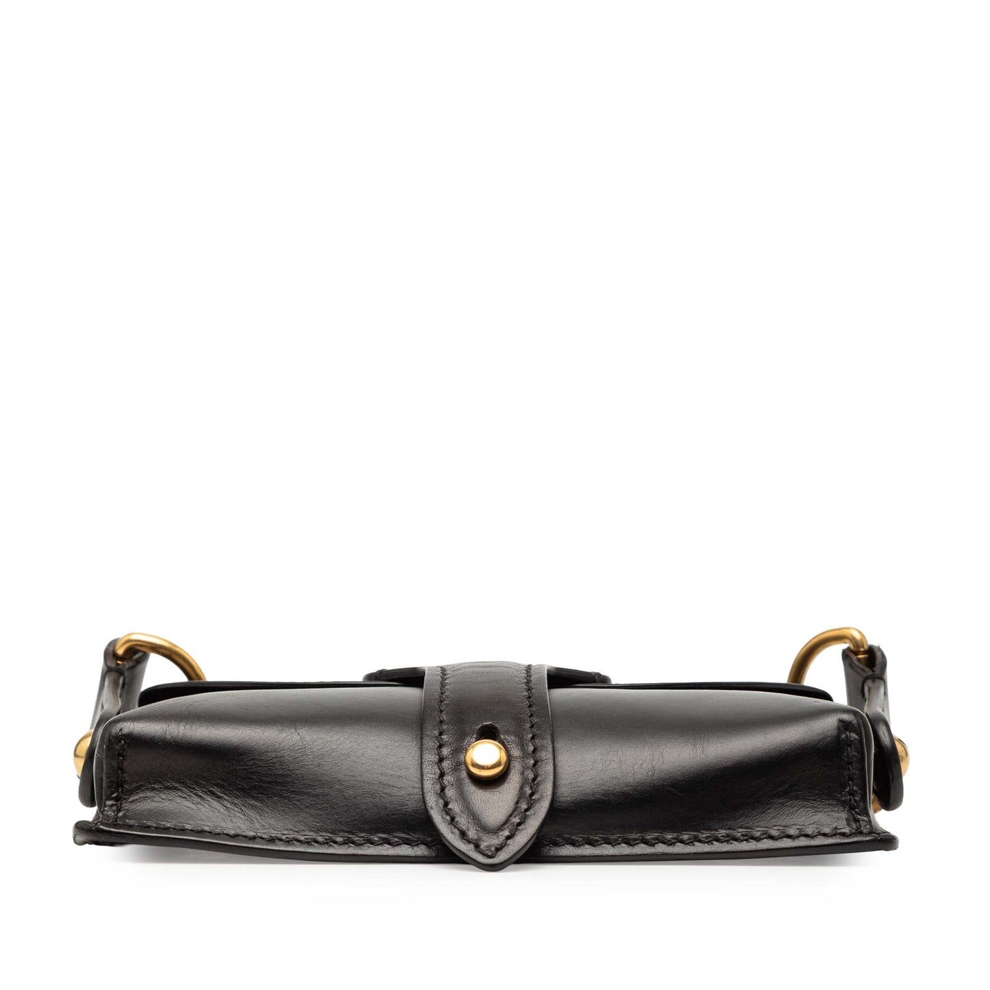 Dior Mini Leather D Bee Saddle Bag