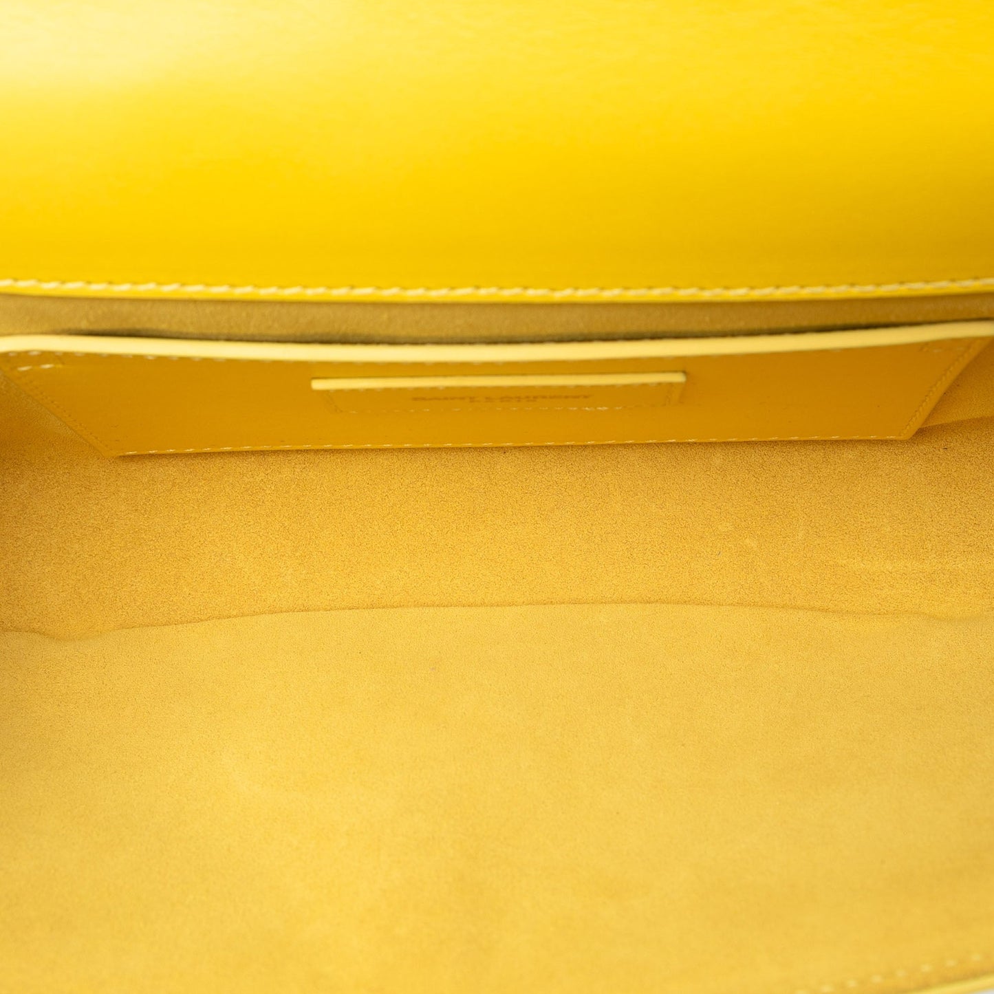 Saint Laurent Leather Monogram Cassandre Clutch