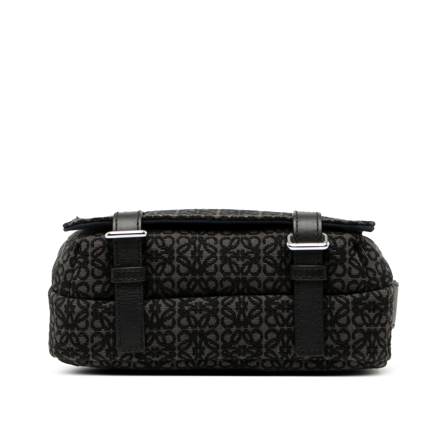 LOEWE XS Anagram Canvas Military Messenger Bag