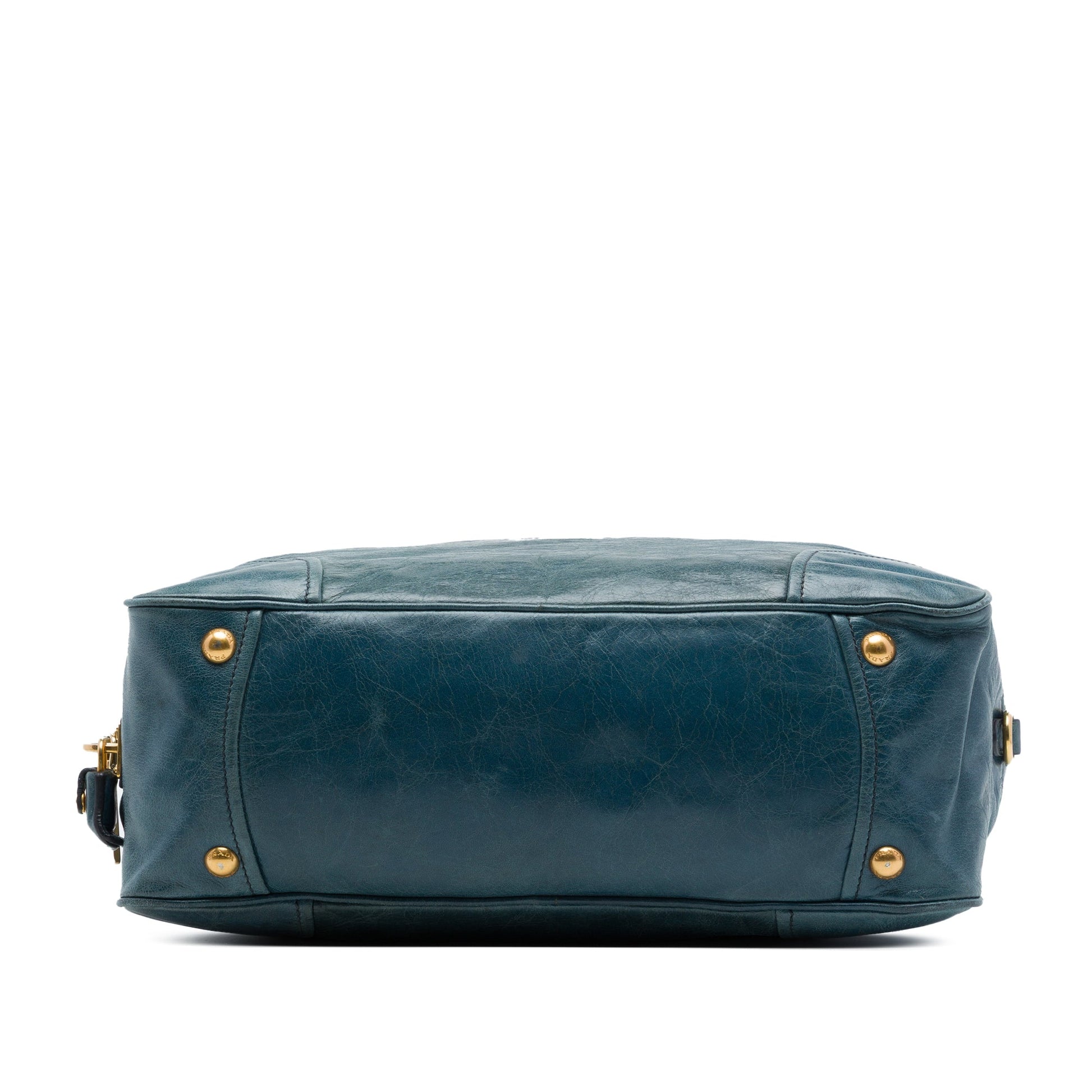 Prada Vitello Shine Satchel
