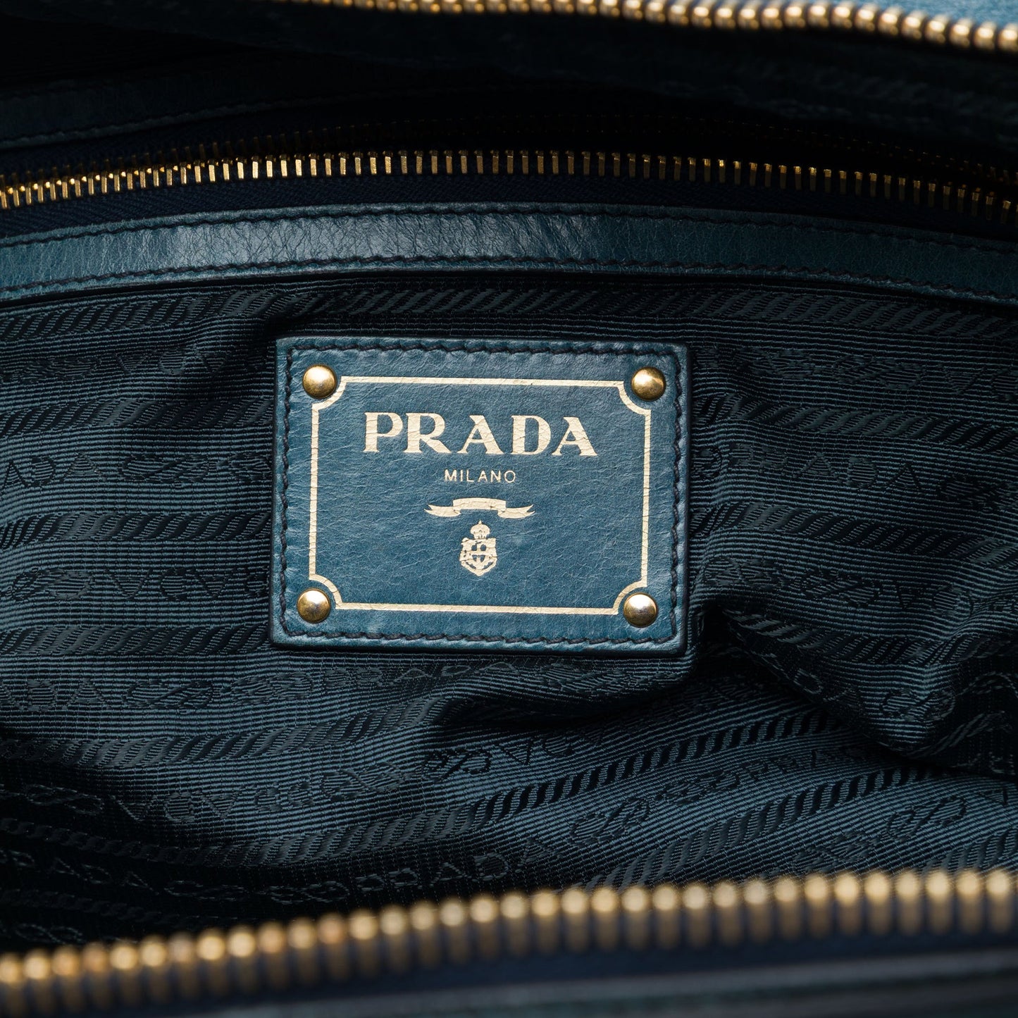 Prada Vitello Shine Satchel