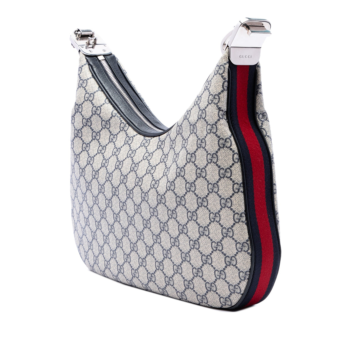 Gucci Large GG Supreme Web Attache Crossbody