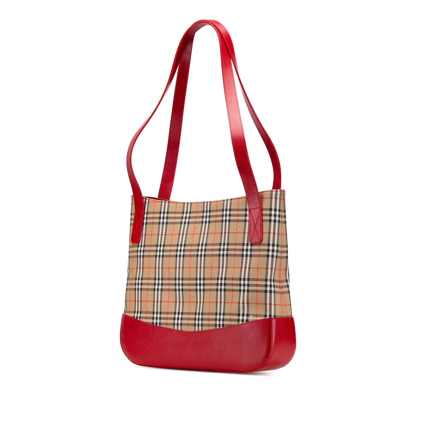 Burberry Haymarket Check Canvas Tote