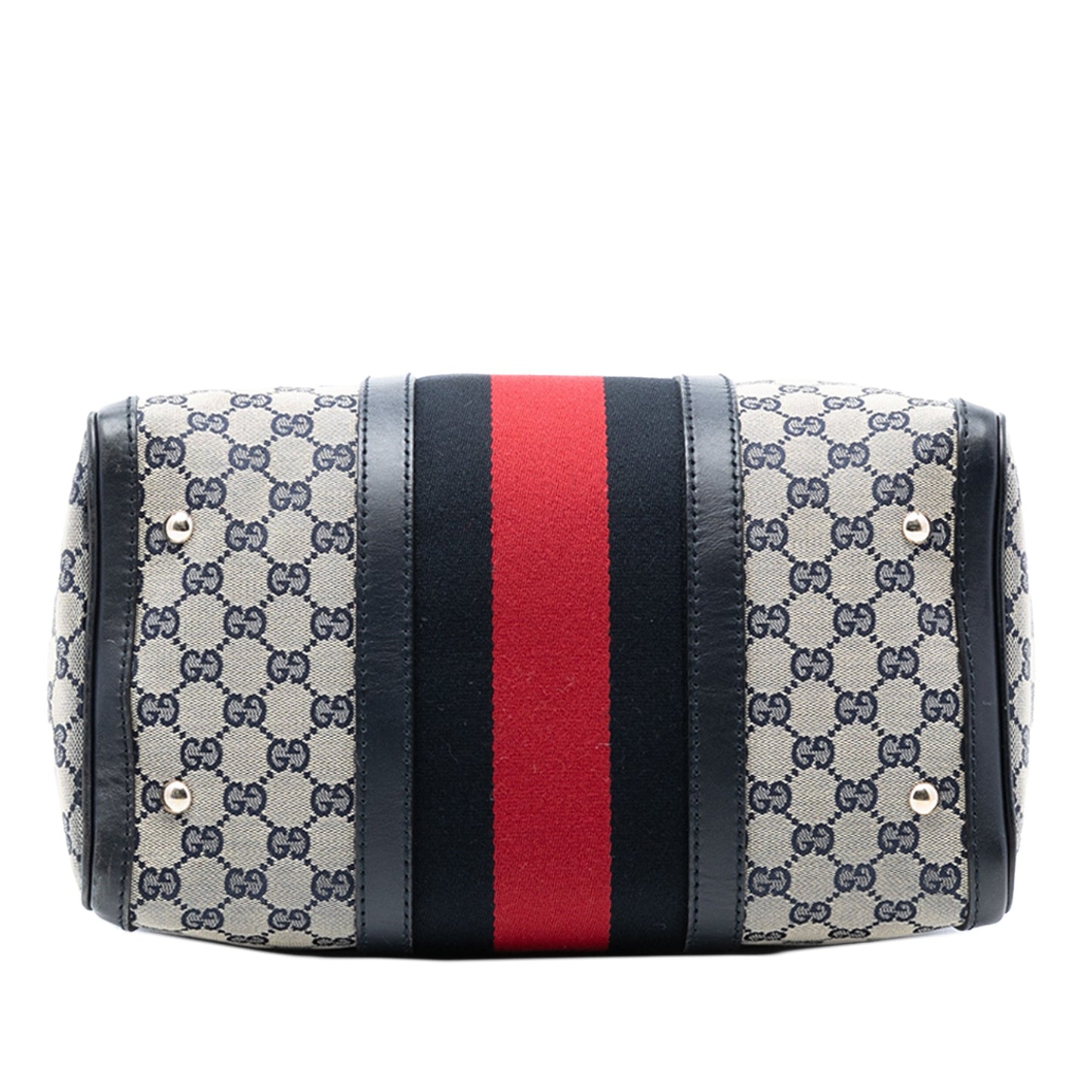 Gucci Medium GG Canvas Web Joy Boston Bag