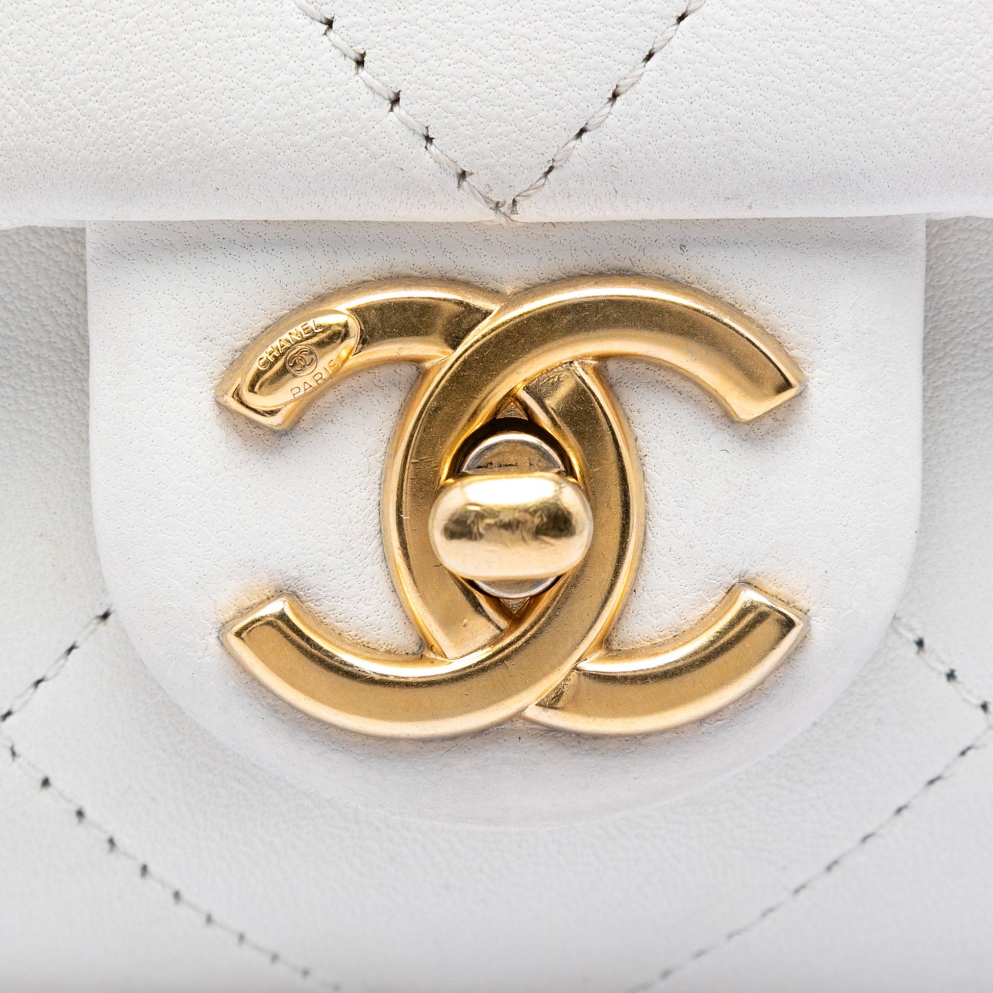 Chanel Medium Quilted Lambskin A Real Catch Flap