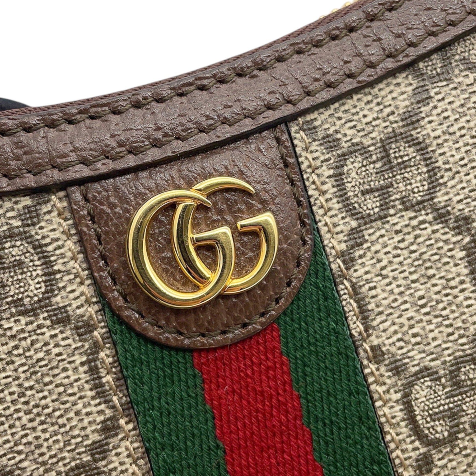 Gucci Mini GG Supreme Web Ophidia Handbag