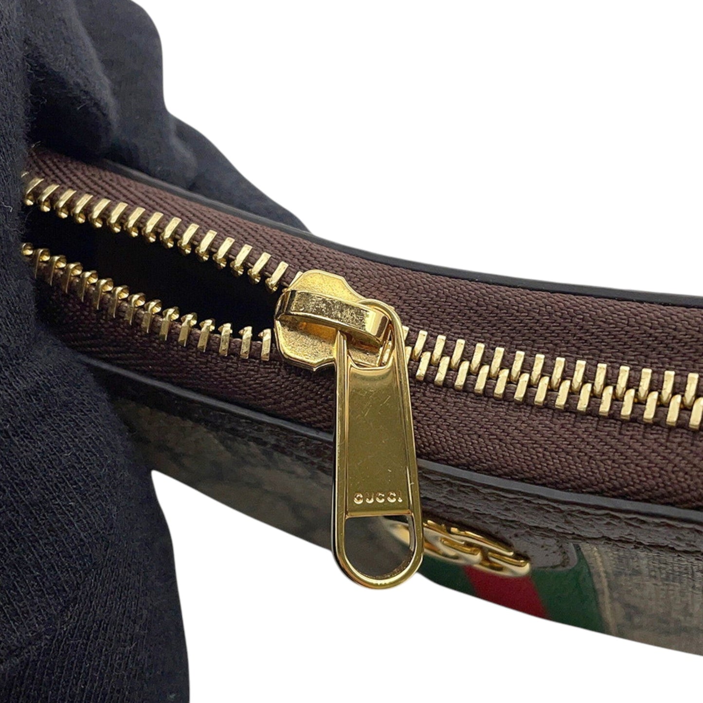 Gucci Mini GG Supreme Web Ophidia Handbag