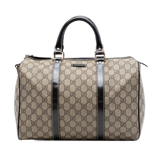 Gucci Medium GG Supreme Joy Boston Bag