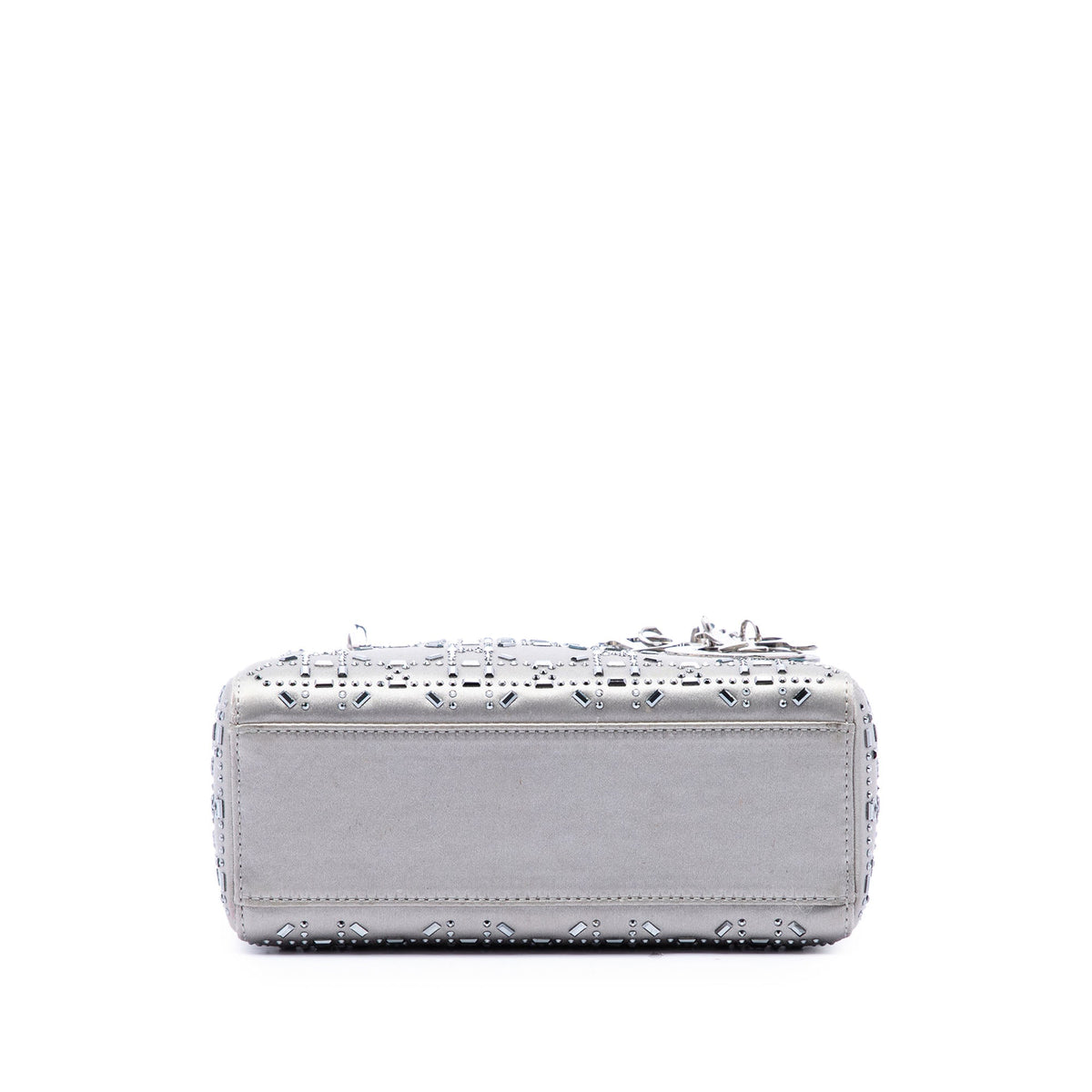 Dior Mini Satin Cannage Crystal Embellished Lady Dior