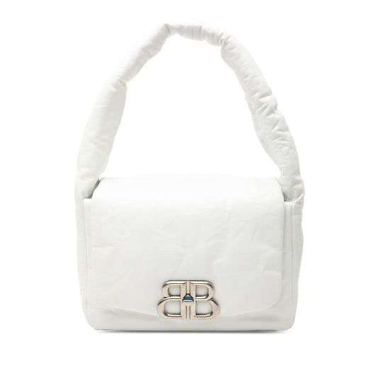 Balenciaga Small Calfskin Monaco Sling Shoulder Bag
