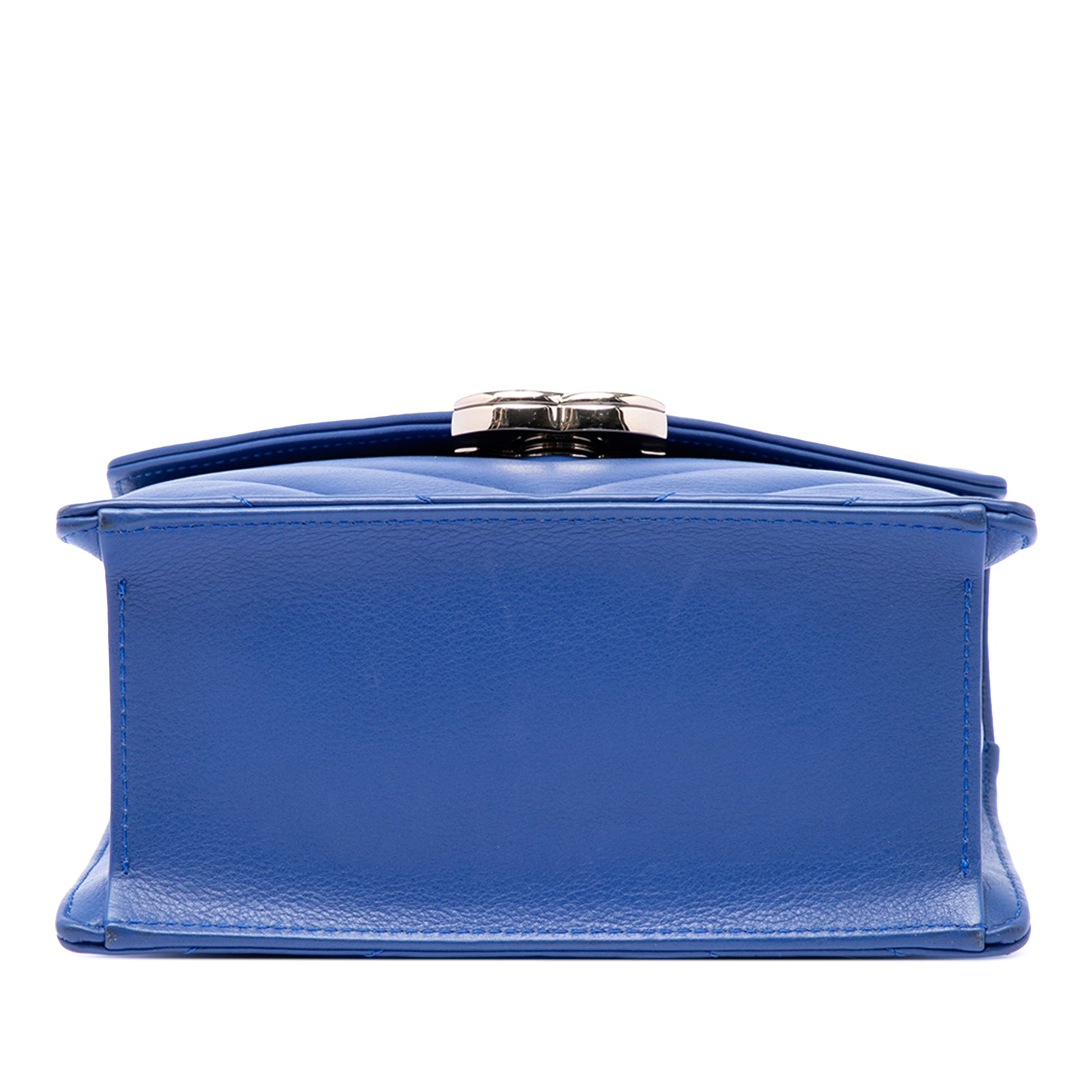Chanel Small CC Chevron Calfskin Envelope Flap