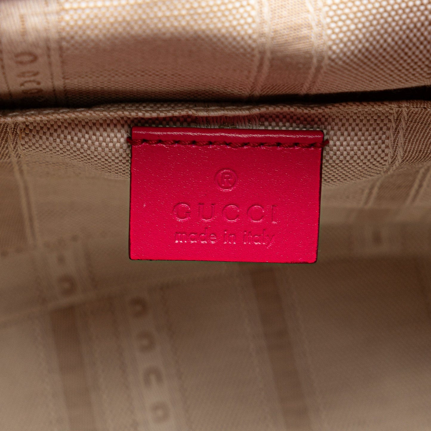 Gucci Diamante Leather Bright Bucket Bag