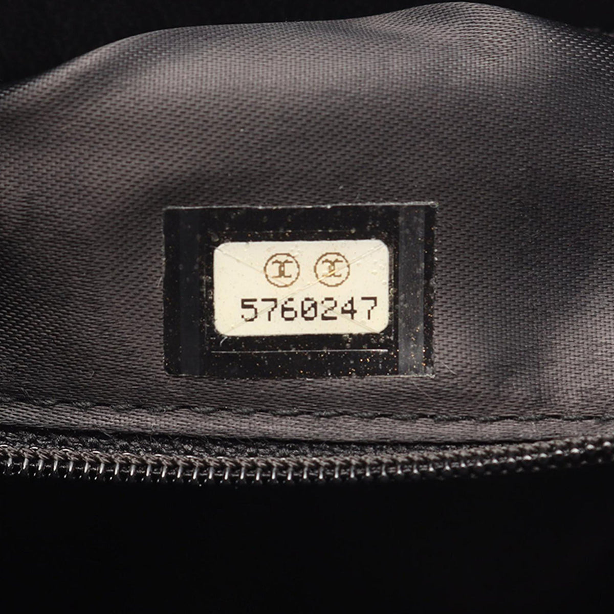 Chanel Quilted Lambskin Crossbody — Black