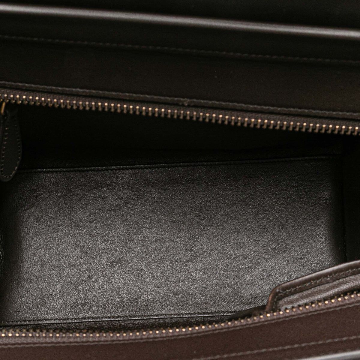 Celine Micro Tricolor Nubuck and Calfskin Luggage Tote
