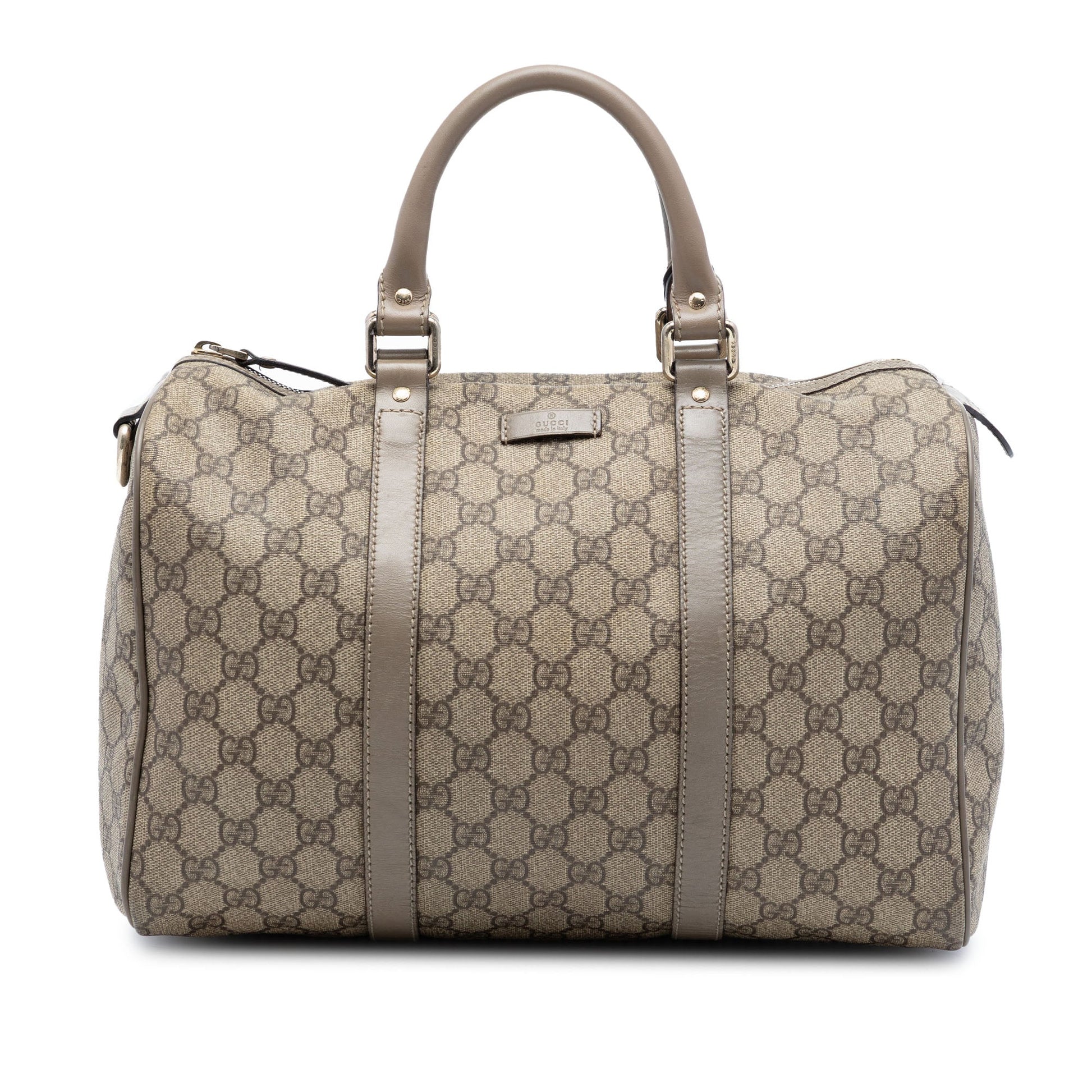 Gucci Medium GG Supreme Joy Boston Bag