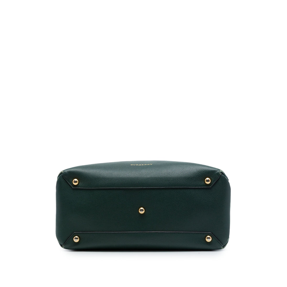 Burberry Medium Leather and House Check Banner Satchel