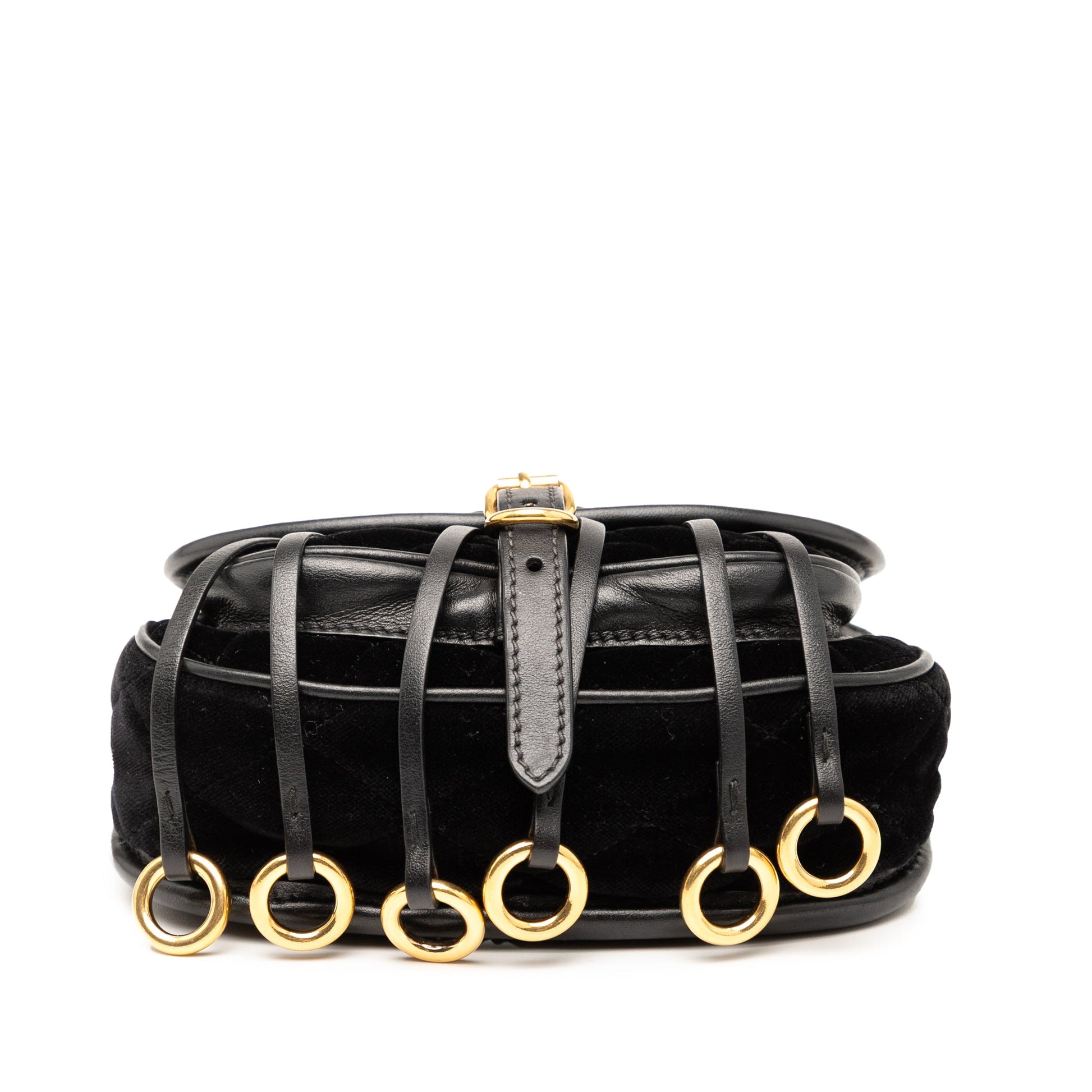 Prada Impuntu Velluto Corsaire Crossbody