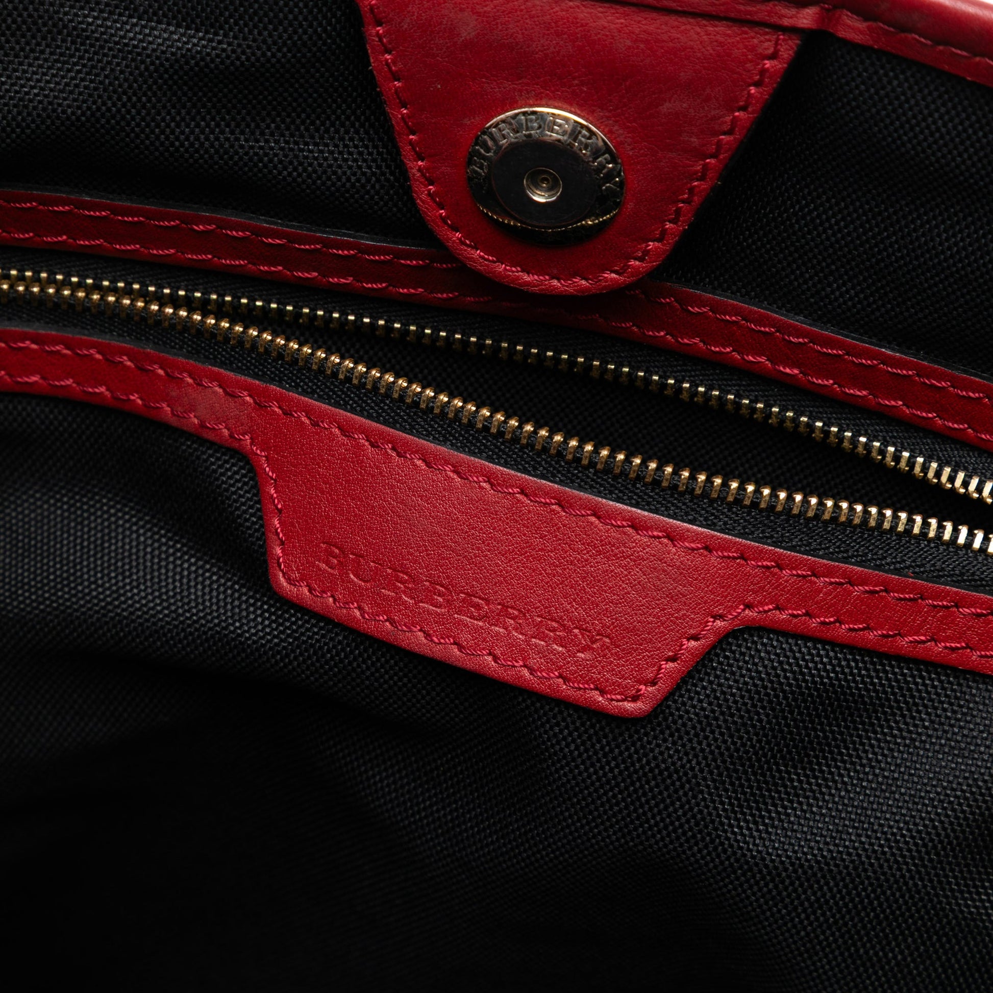 Burberry Small Haymarket Check Canvas and Leather Canterbury Tote