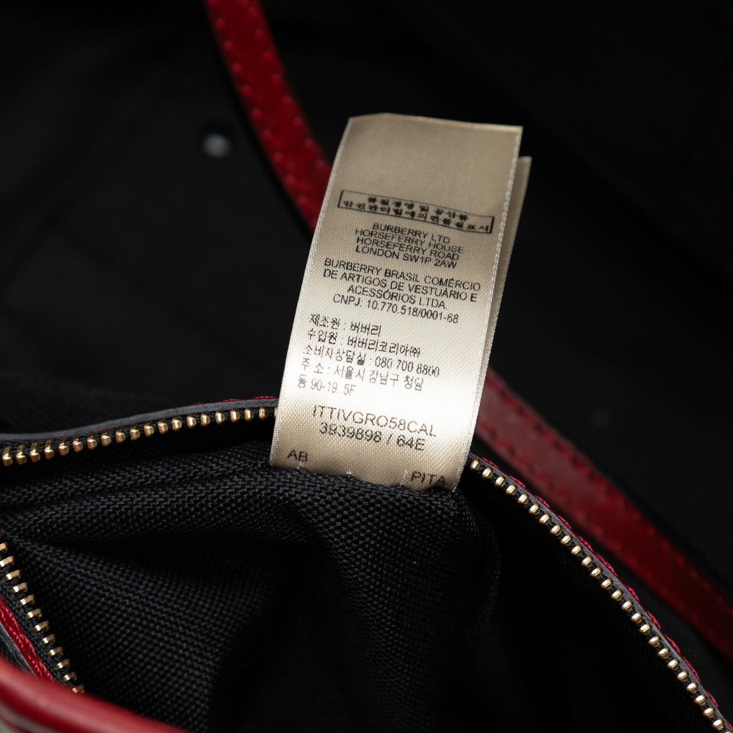 Burberry Small Haymarket Check Canvas and Leather Canterbury Tote