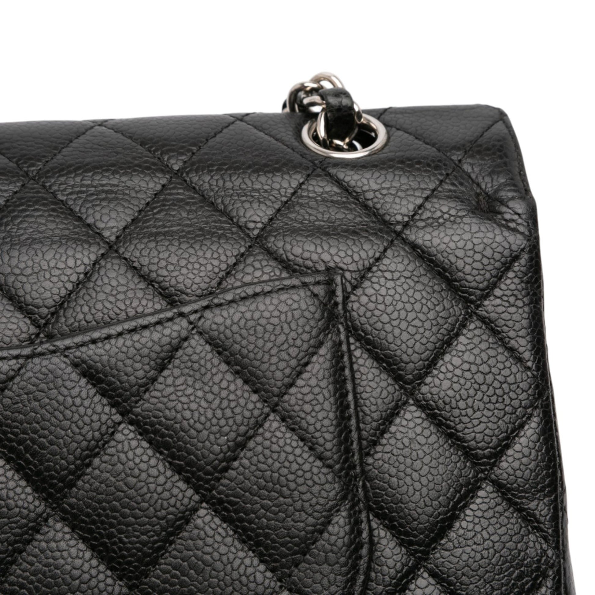 Chanel Medium Classic Caviar Double Flap