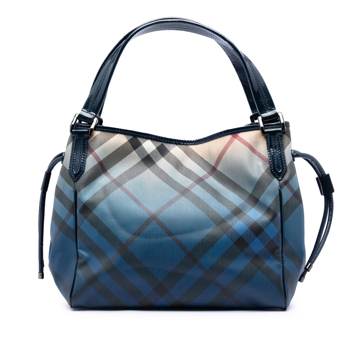 Supernova Check Ombre Coated Canvas Bilmore Tote