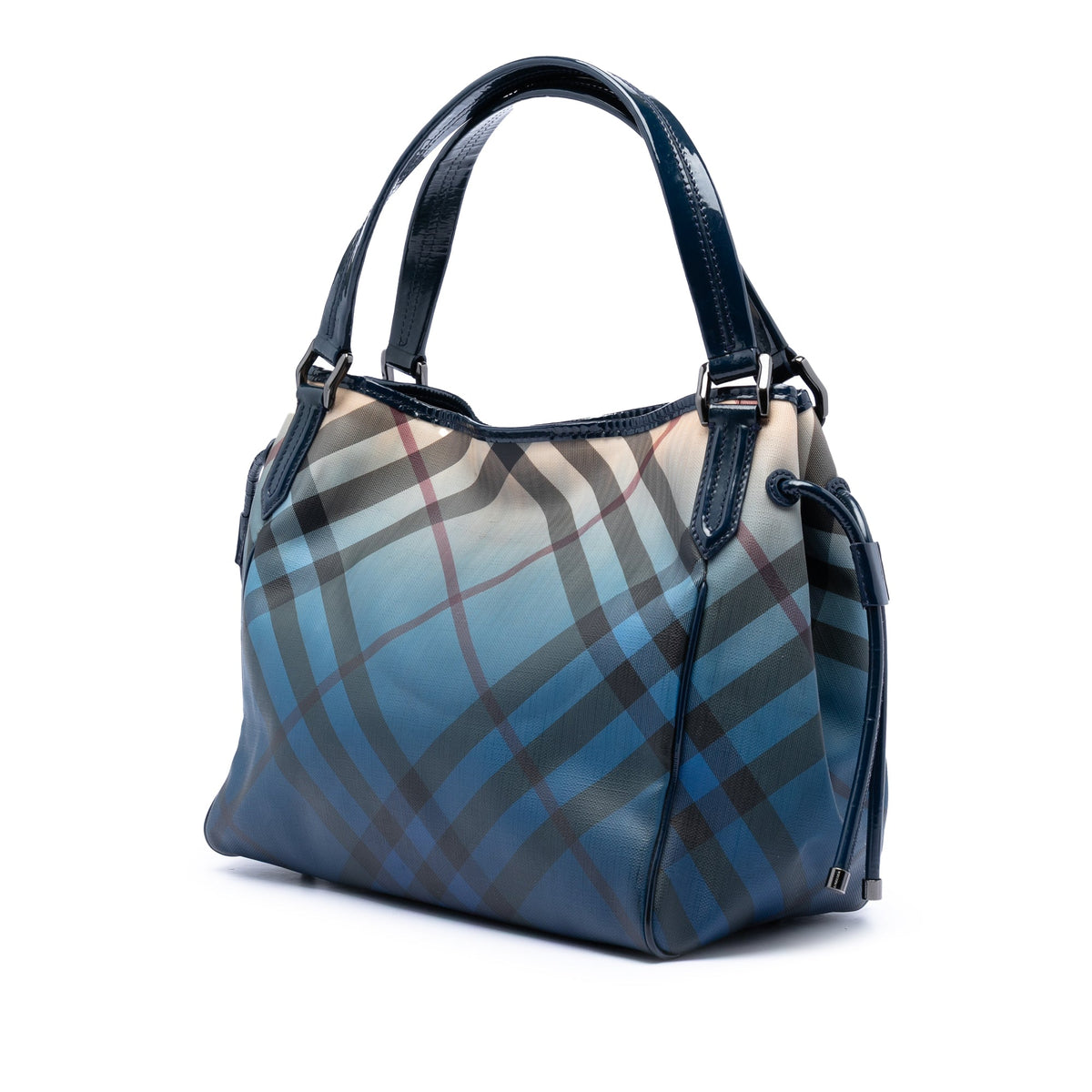 Supernova Check Ombre Coated Canvas Bilmore Tote