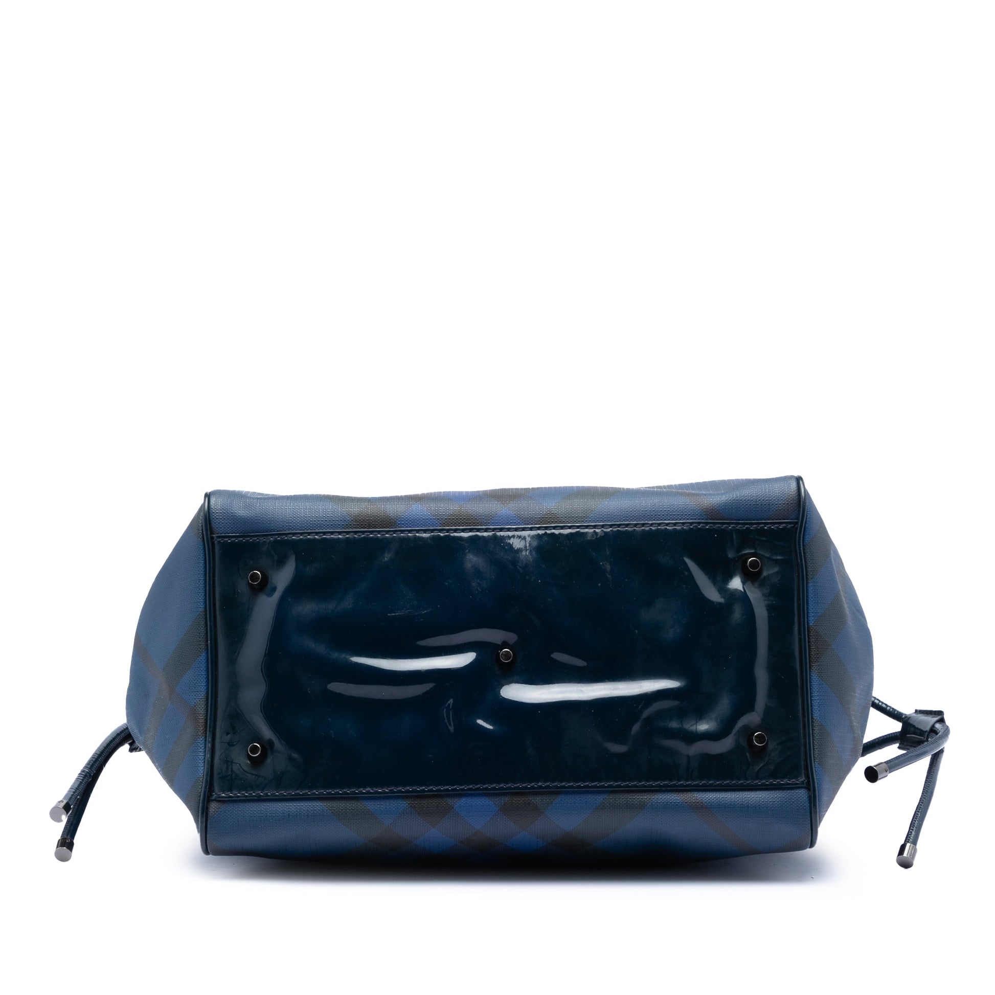 Supernova Check Ombre Coated Canvas Bilmore Tote