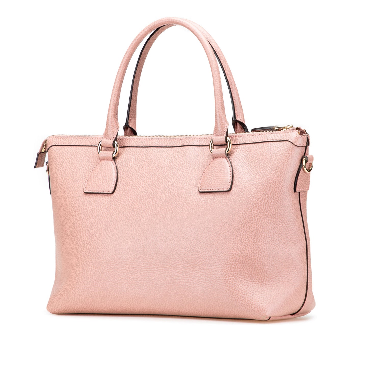 Gucci Dollar Calfskin GG Charm Satchel