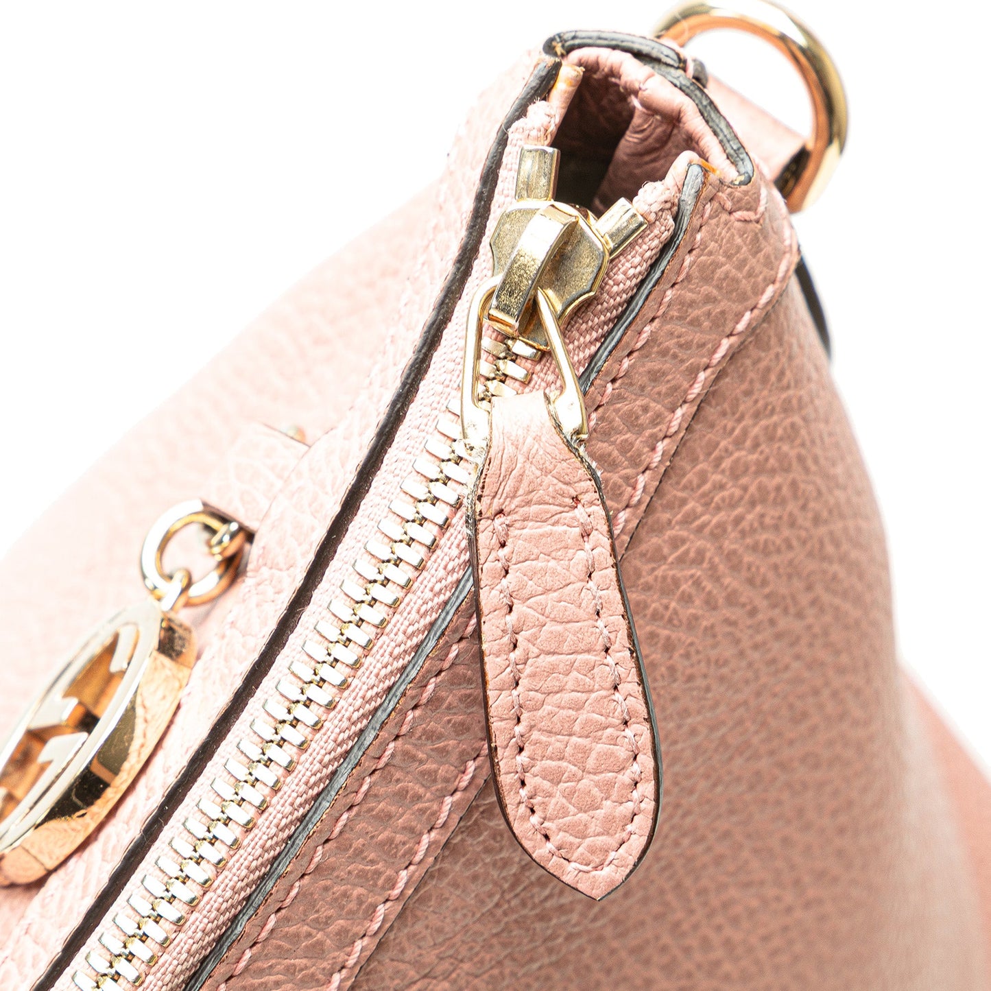 Gucci Dollar Calfskin GG Charm Satchel