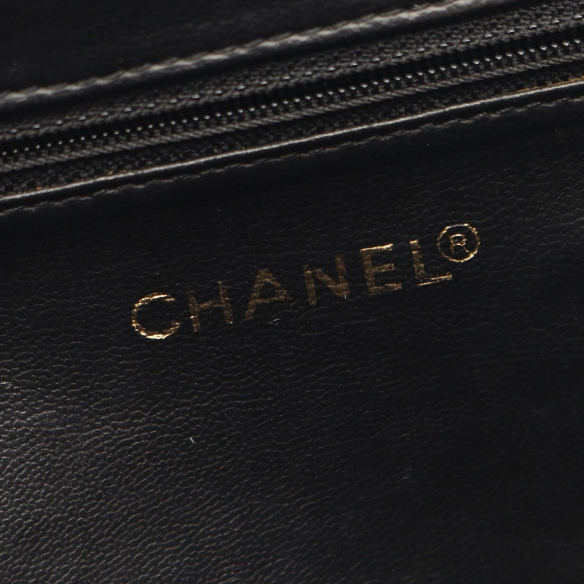 Chanel CC Caviar Backpack — Black
