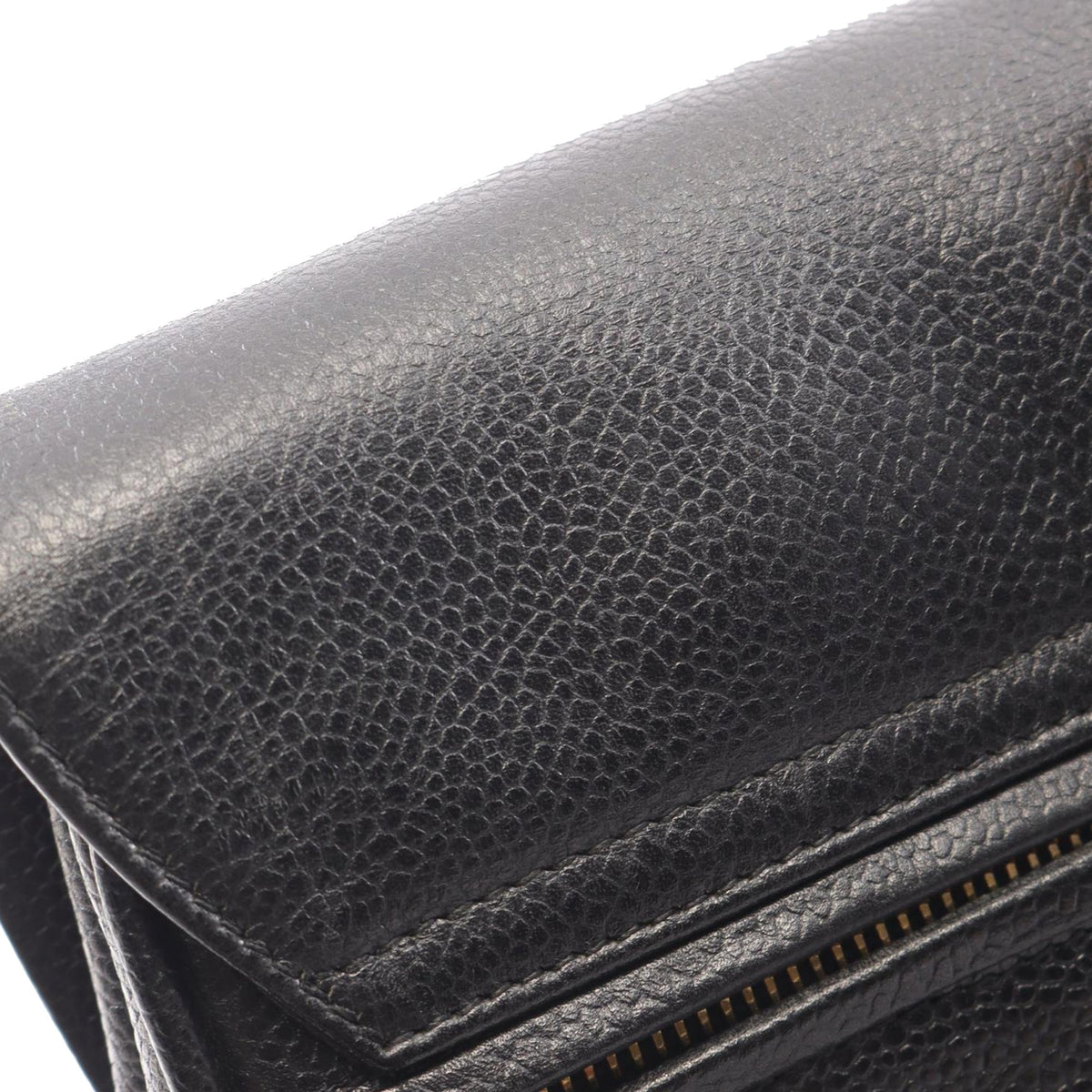 Chanel CC Caviar Backpack — Black