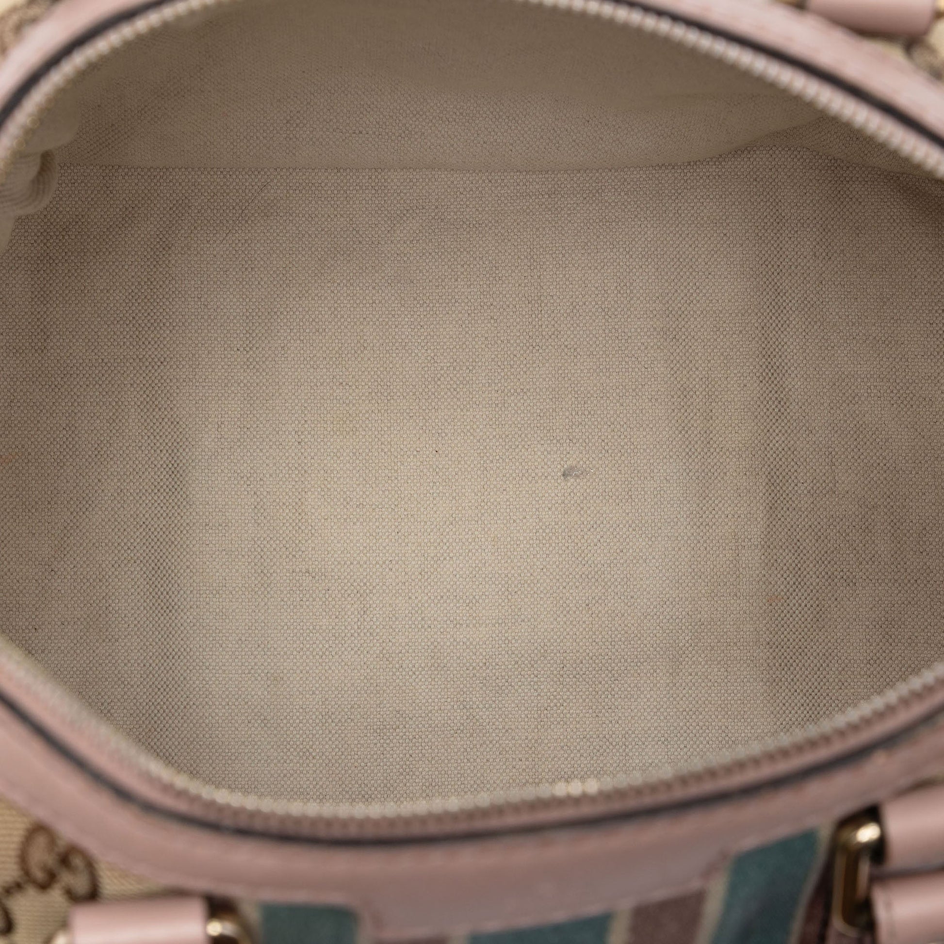 Gucci Medium GG Canvas Web Joy Boston Bag