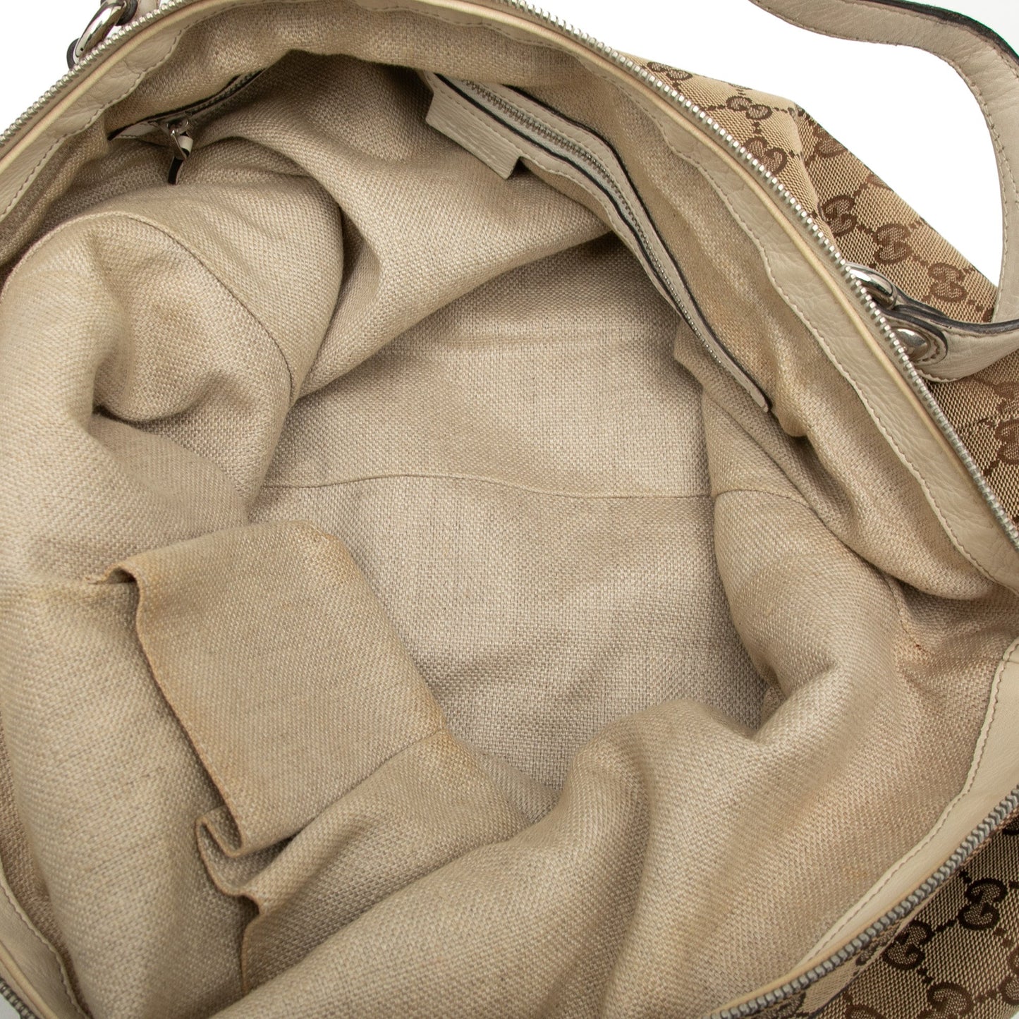 Gucci Large GG Canvas Icon Bit Satchel