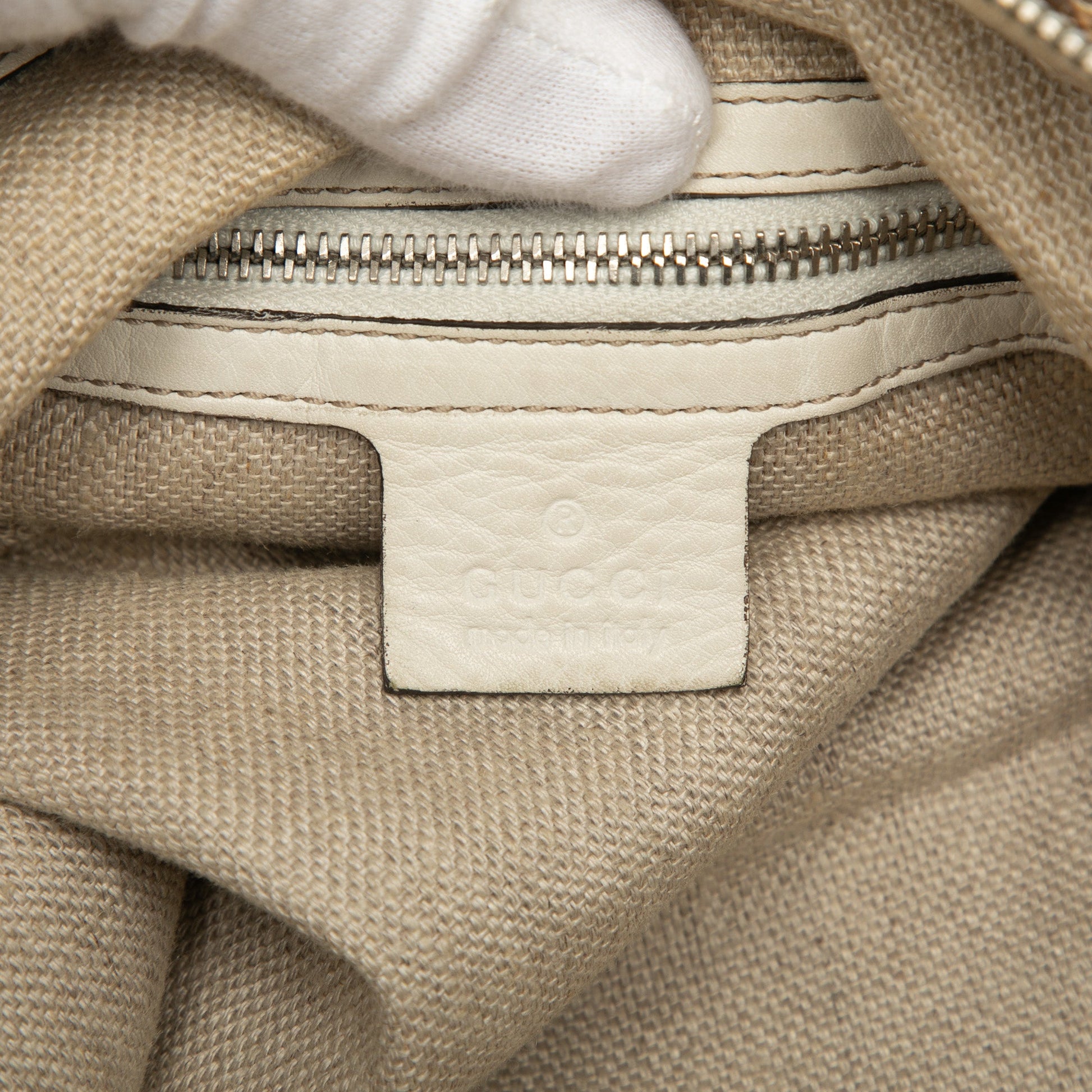 Gucci Large GG Canvas Icon Bit Satchel
