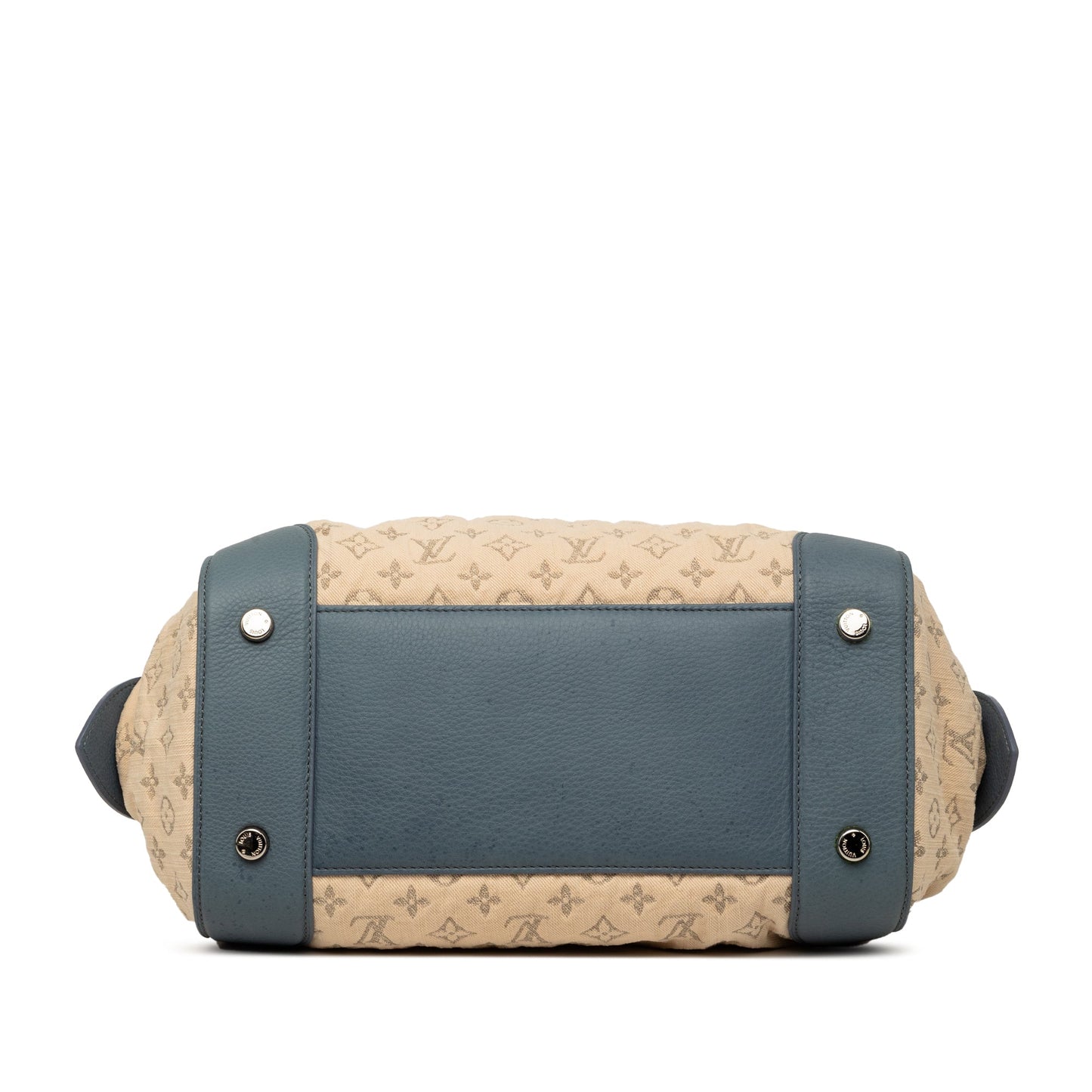 Louis Vuitton Monogram Denim Speedy Round GM