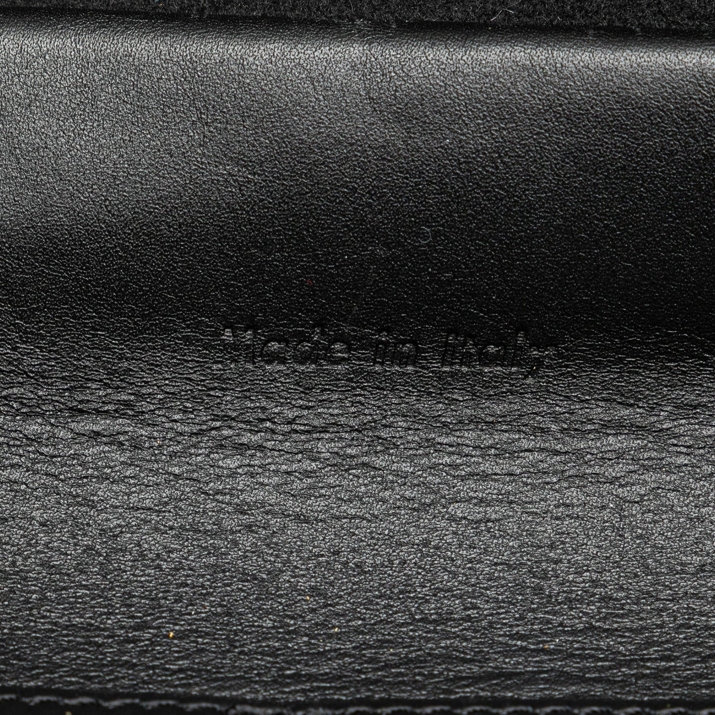 Celine Mini Felt and Calfskin Belt Satchel
