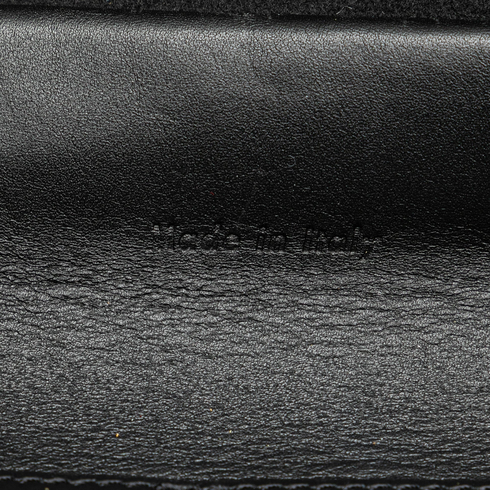 Celine Mini Felt and Calfskin Belt Satchel