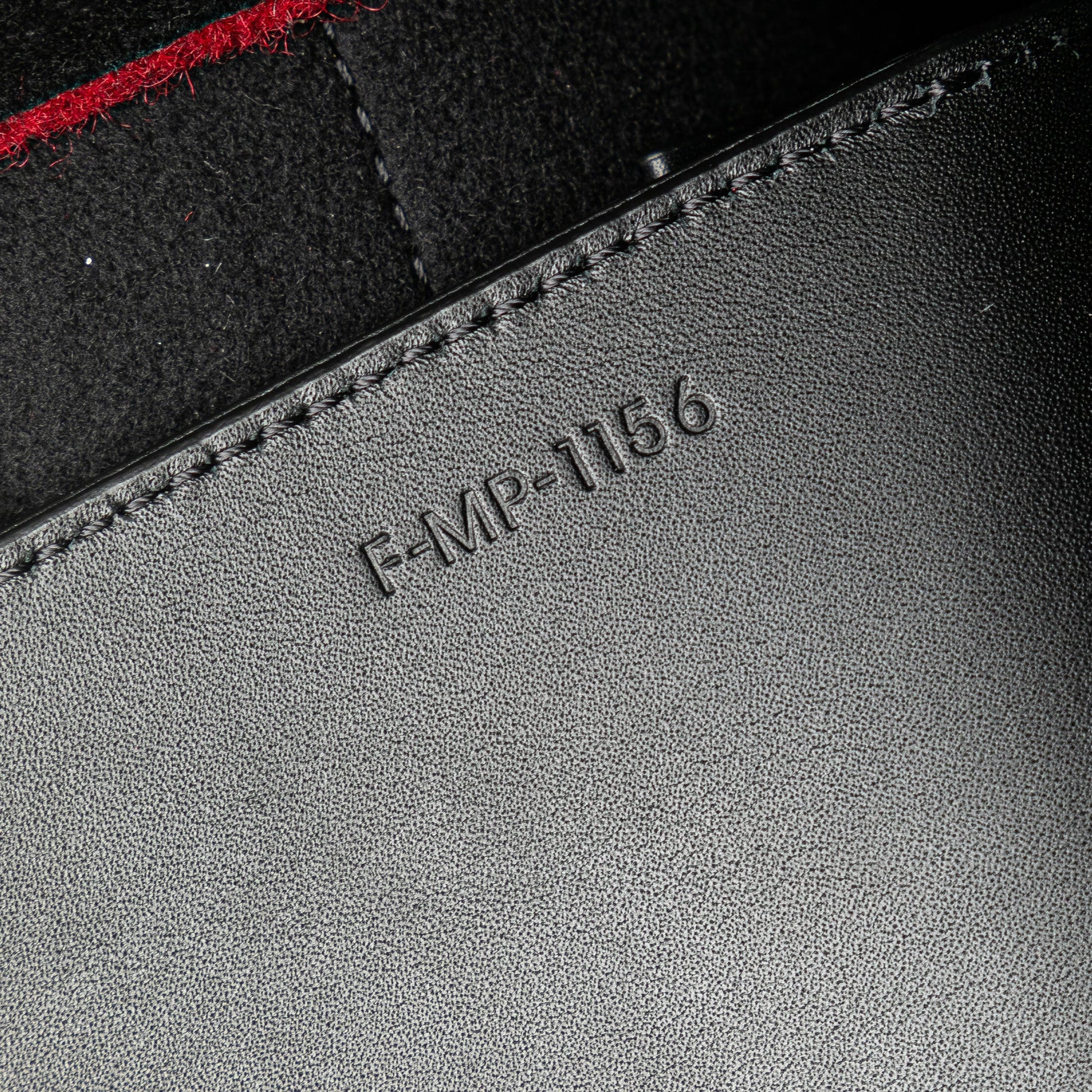 Celine Mini Felt and Calfskin Belt Satchel