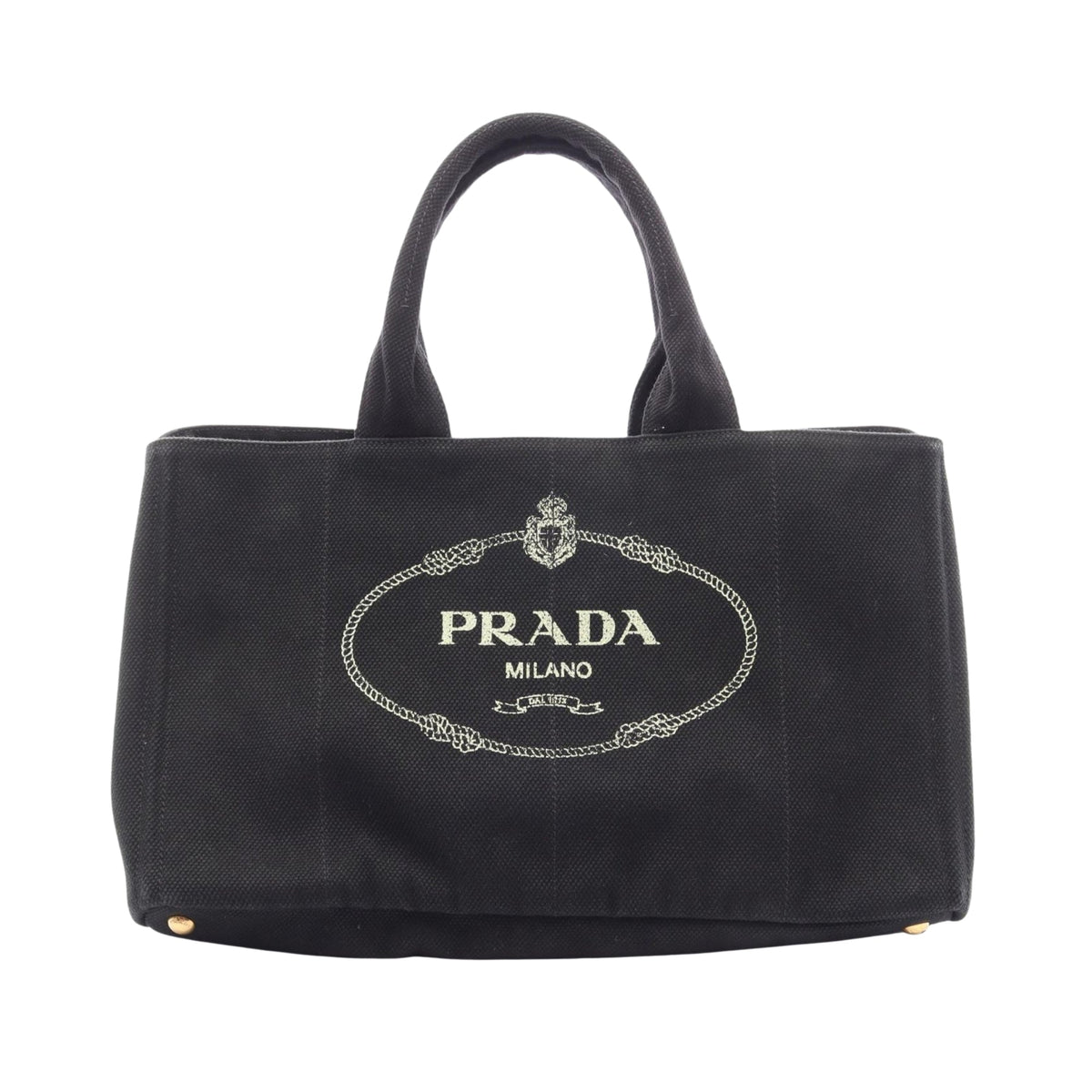 Prada Large Canvas Canapa Logo Tote