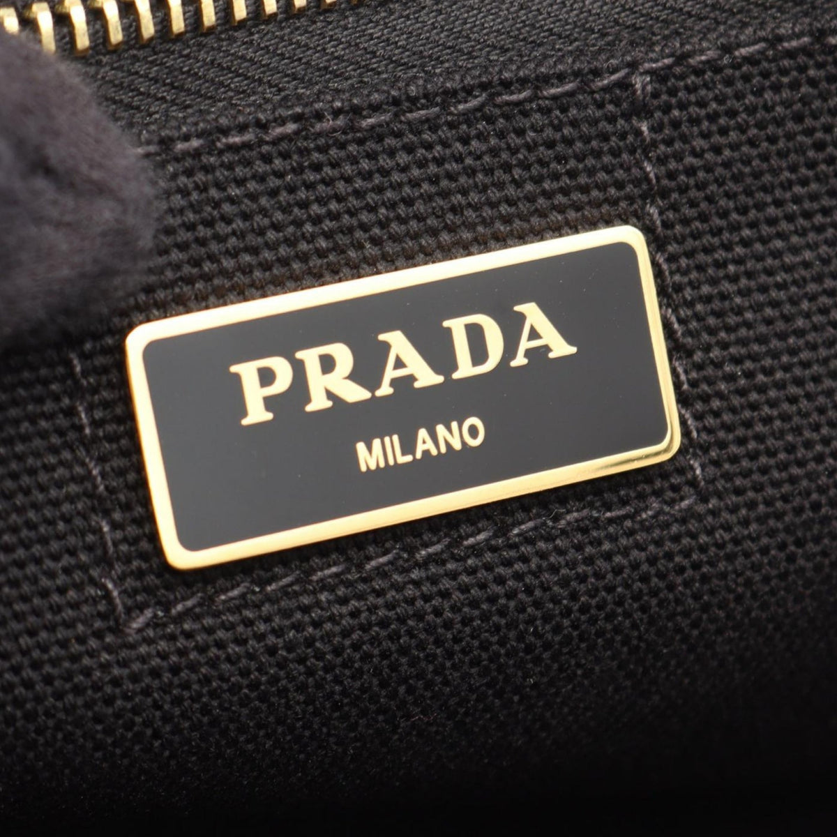 Prada Large Canvas Canapa Logo Tote