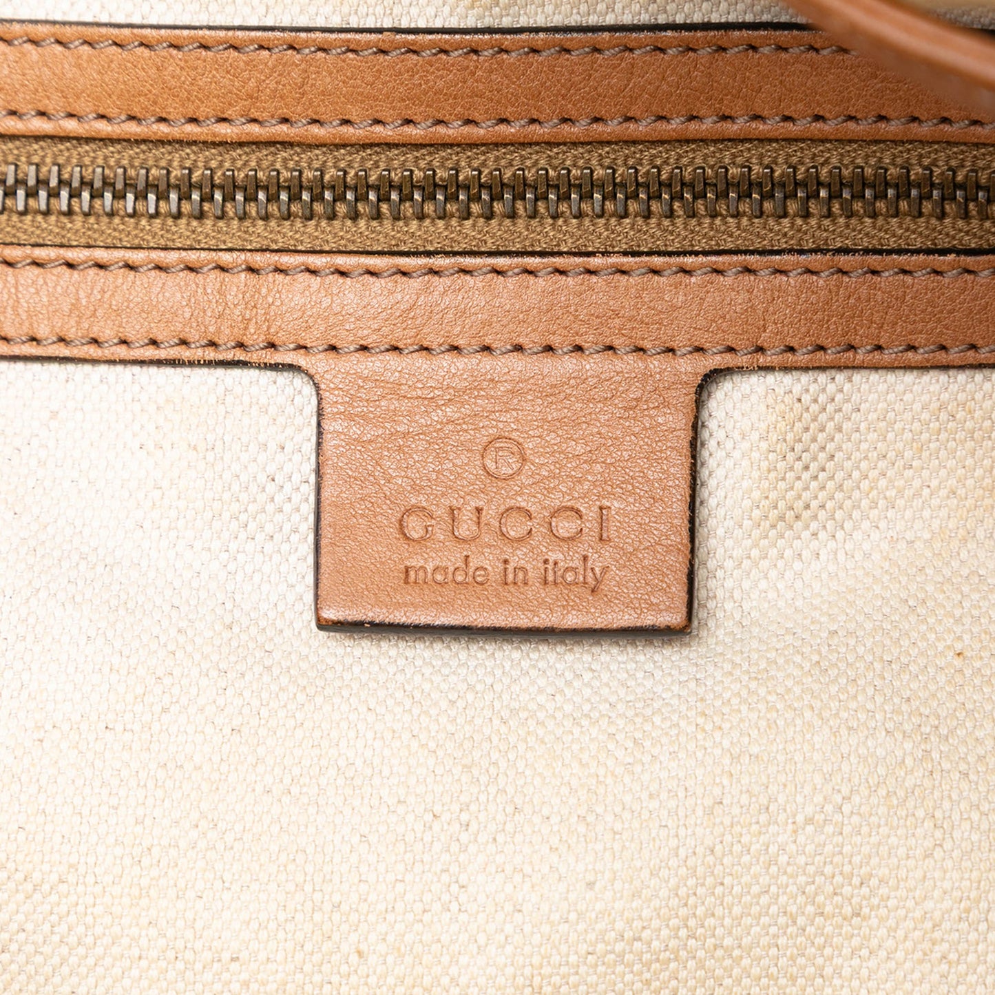 Gucci GG Canvas Web Rania Drawstring Hobo