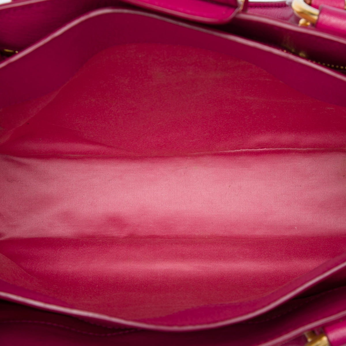 Miu Miu Bicolor Goatskin Madras Satchel