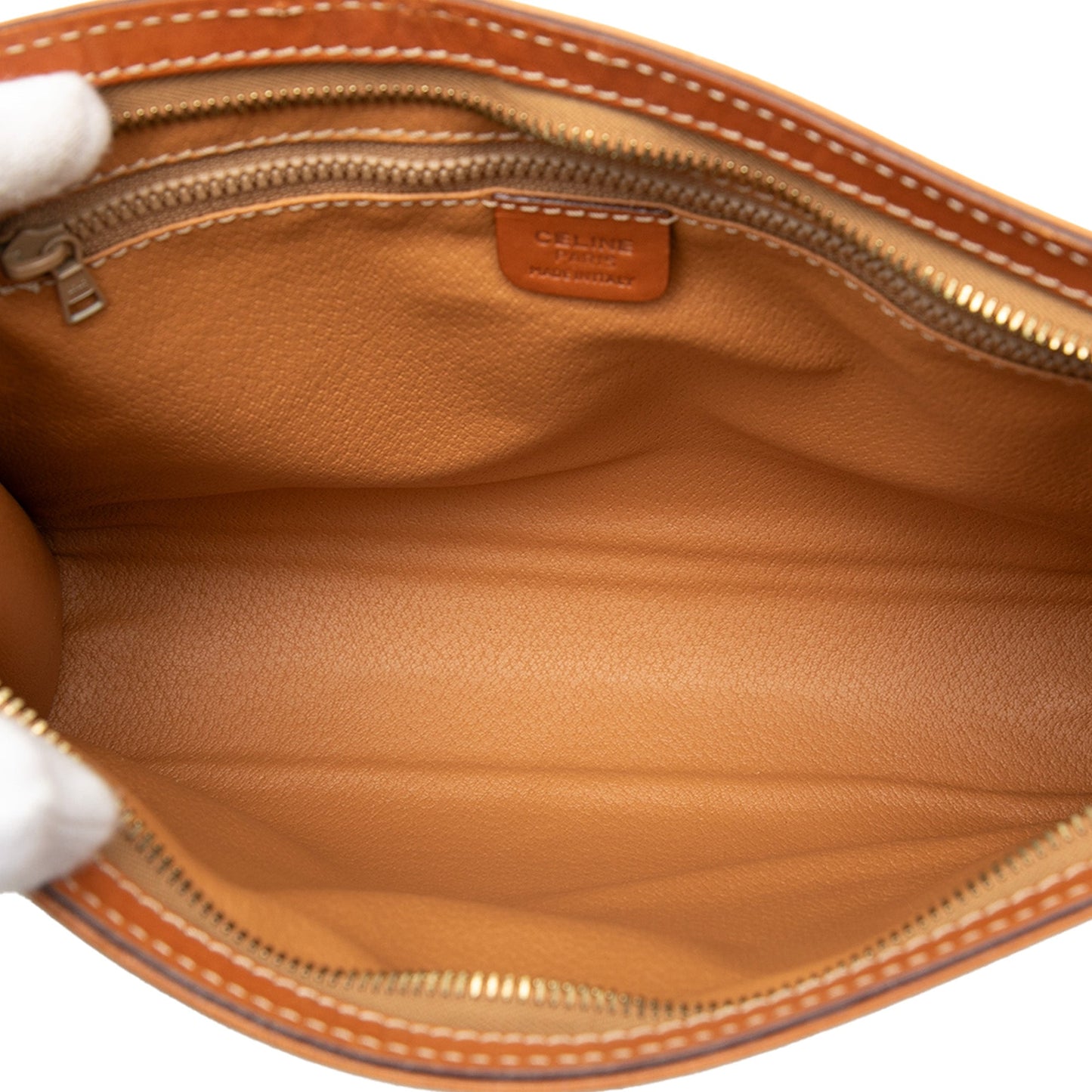 Celine Macadam Coated Canvas Clutch