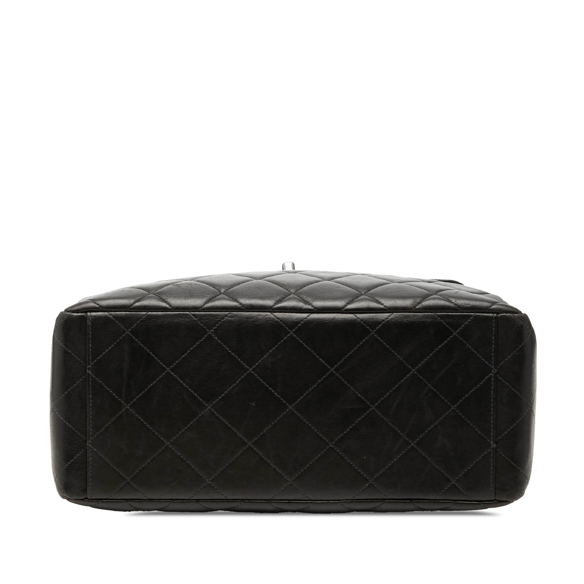 Chanel CC Quilted Lambskin Shoulder Bag