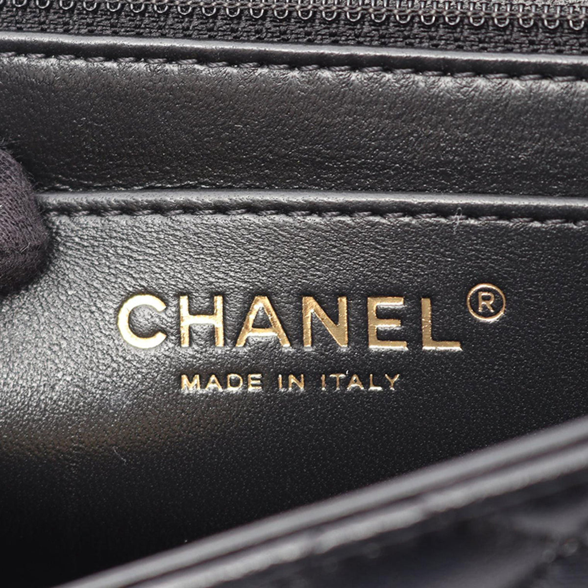 Chanel Medium Quilted Lambskin Golden Links Top Handle Flap